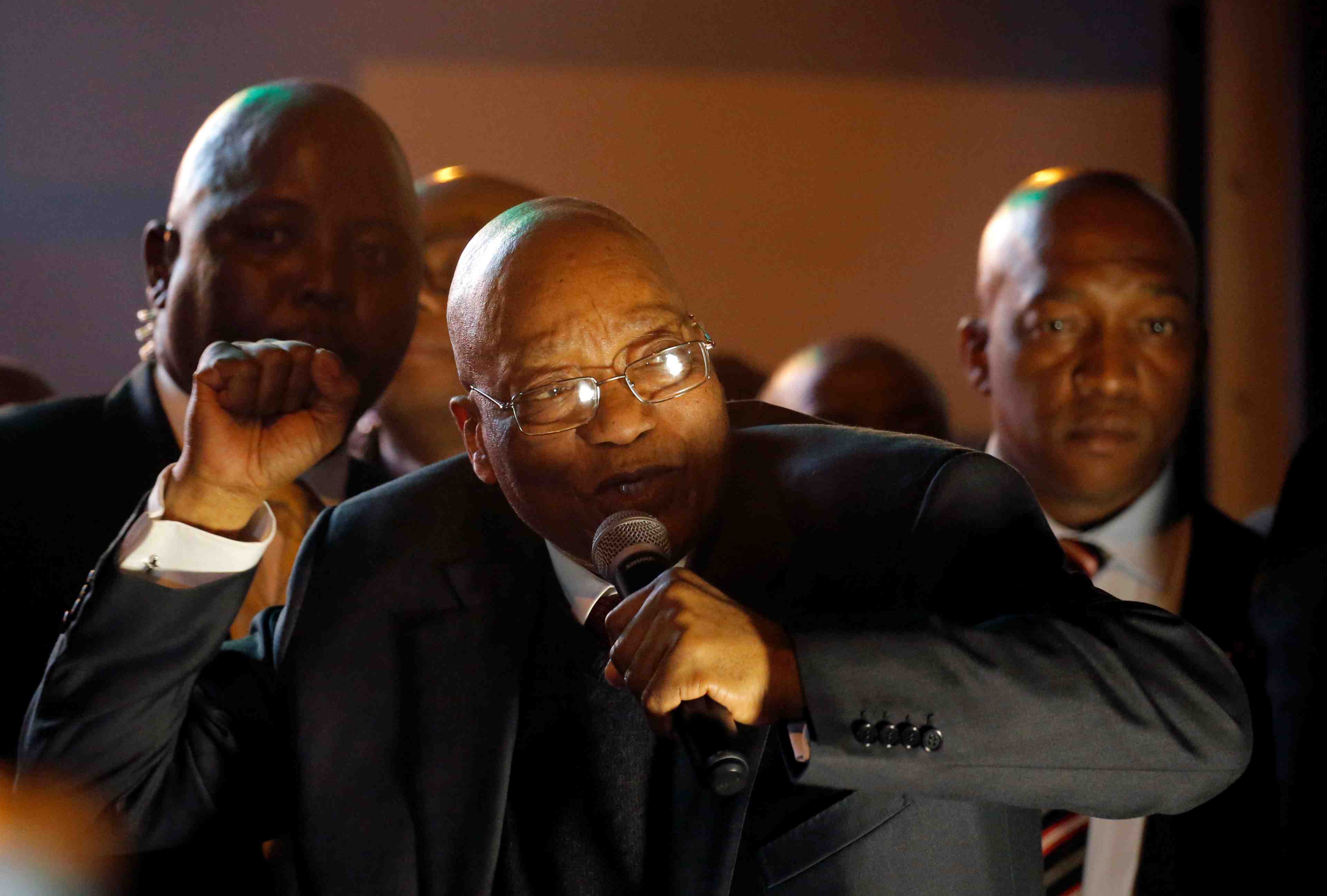 Zuma veut des sanctions contre les deputes frondeurs de l'anc