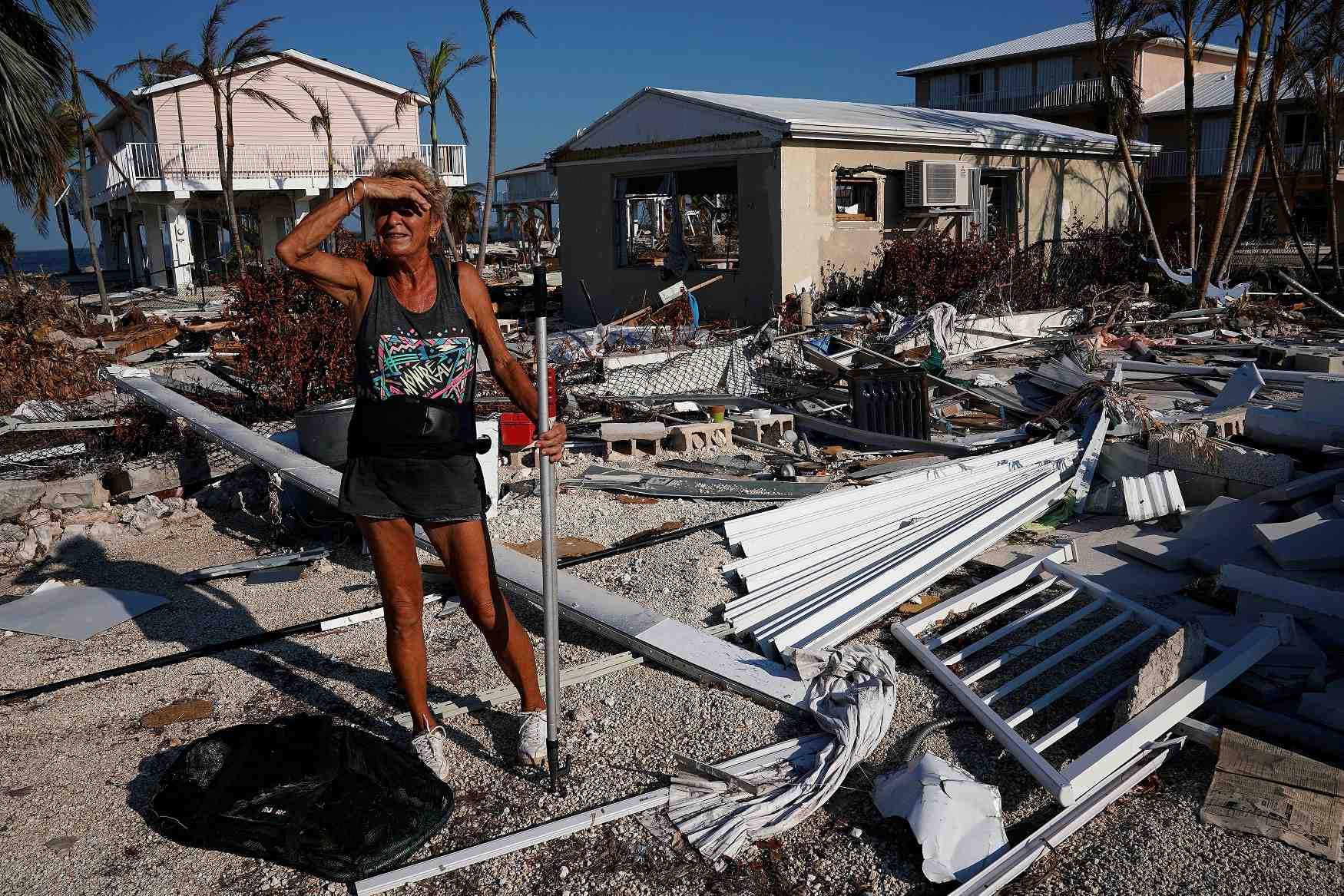 Ouragan Irma, sur l'île de Big Pine Key (2017)
