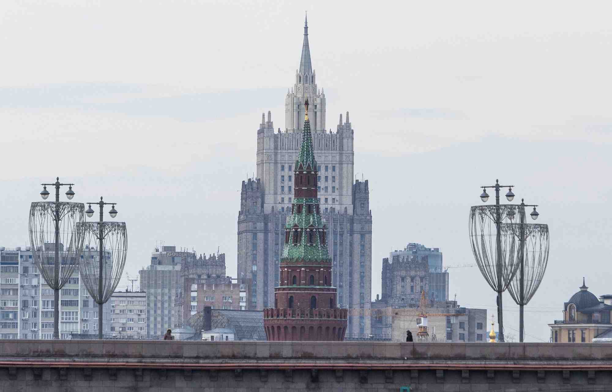 Photo d'archives du ministere russe des affaires etrangeres a moscou
