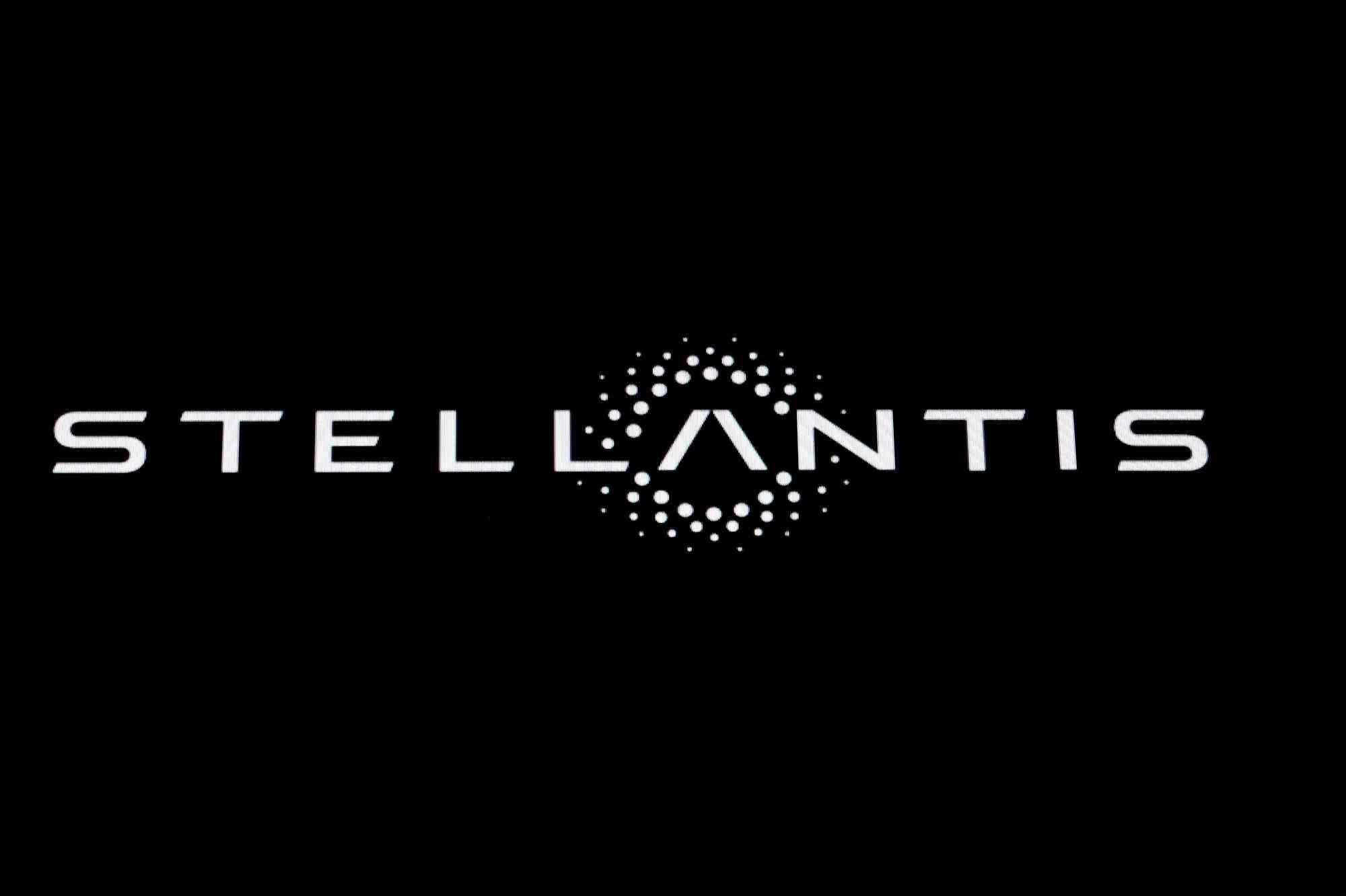 Logo de stellantis a la bourse de new york (nyse)