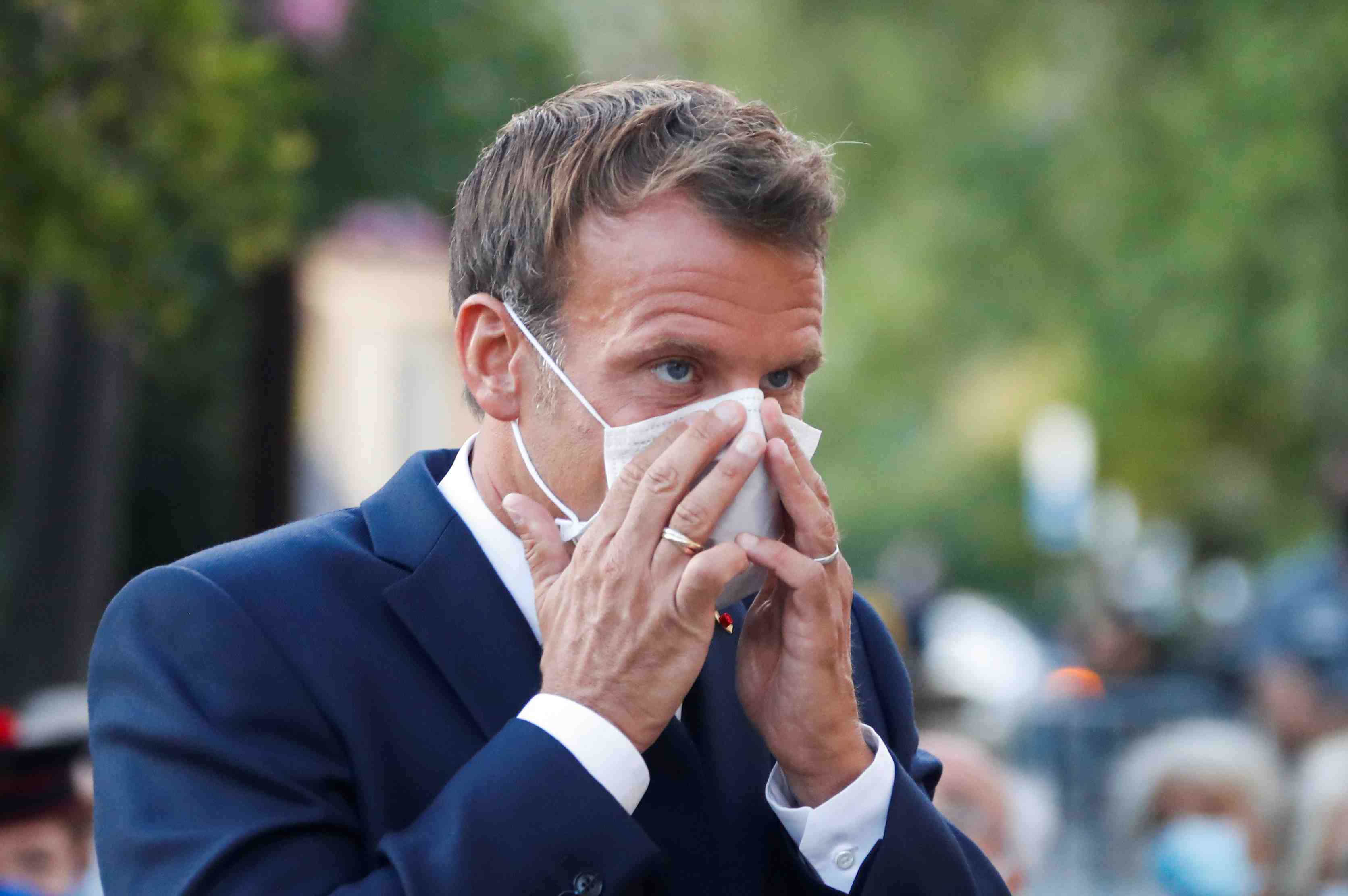 Macron parle a poutine, prone l'apaisement en bielorussie