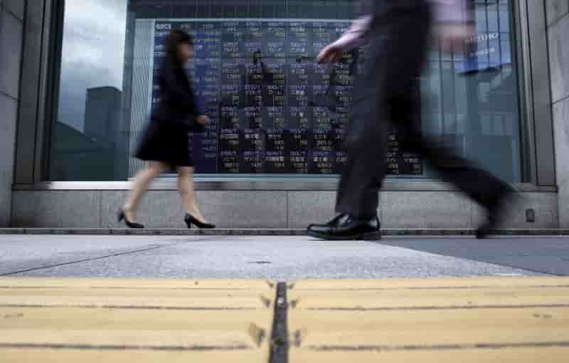 La bourse de tokyo finit en baisse