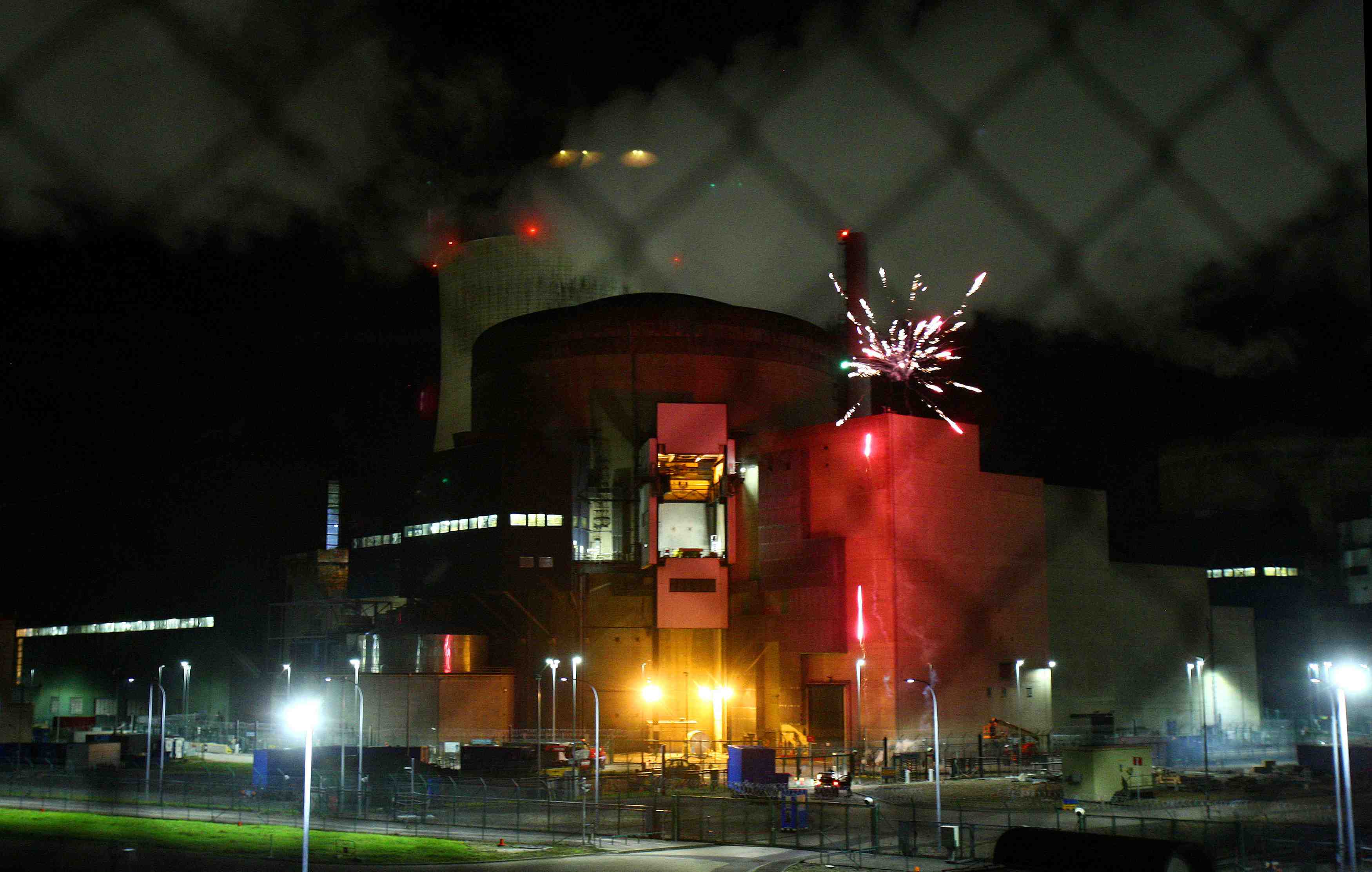 Intrusion de greenpeace dans la centrale nucleaire de cattenom