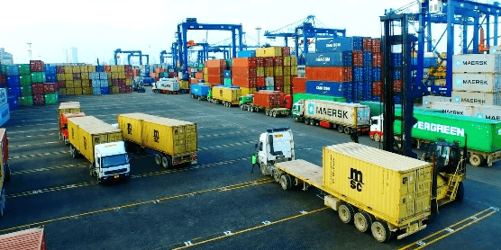 port Tanzanie commerce conteneurs