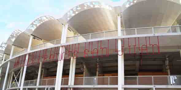 Les nouvelles arènes de Lunel, signées Jacques Ferrier, inaugurées le 29 septembre 2018