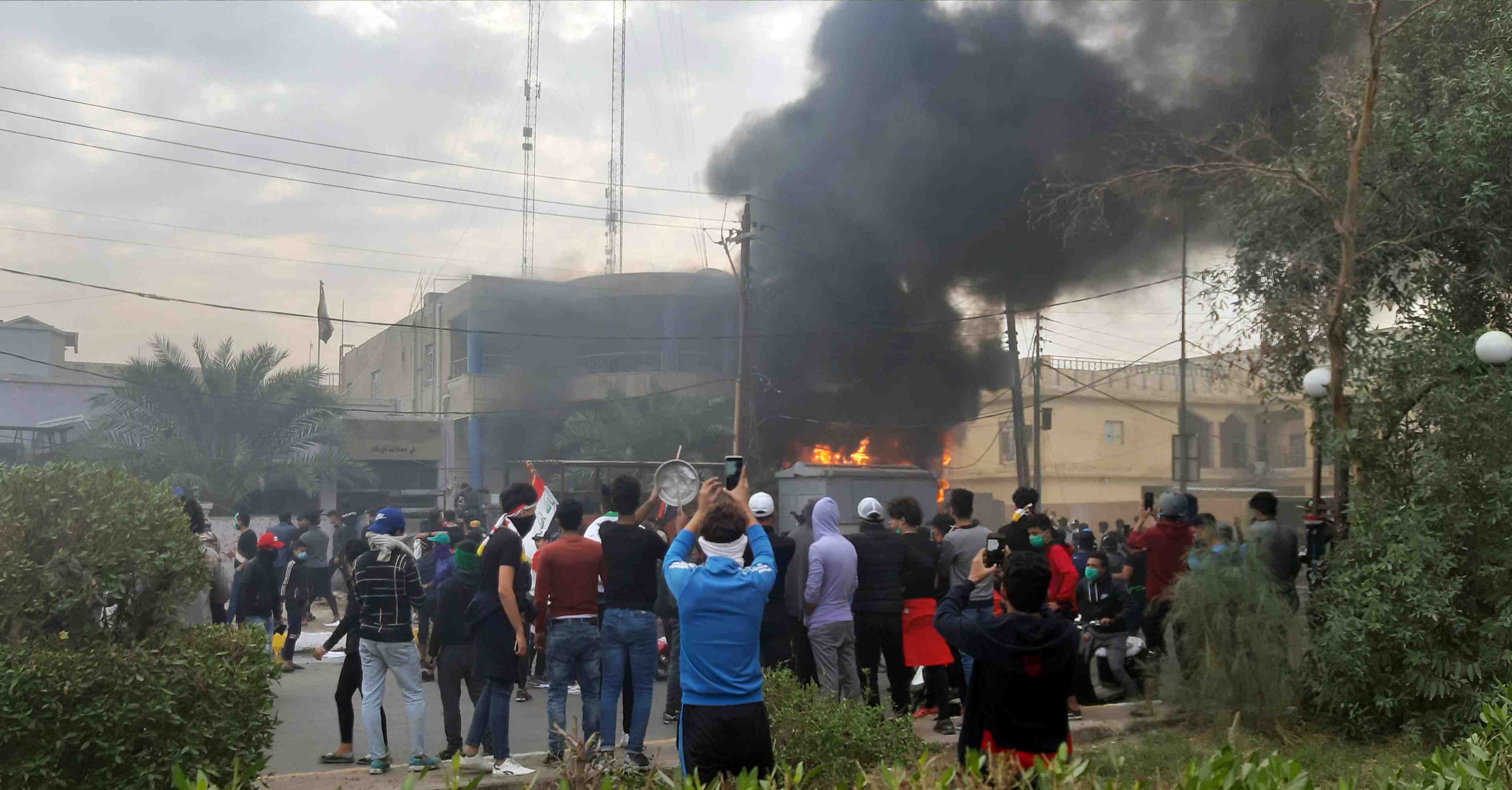 Irak: les forces de securite ouvrent le feu sur les manifestants, au moins 7 morts