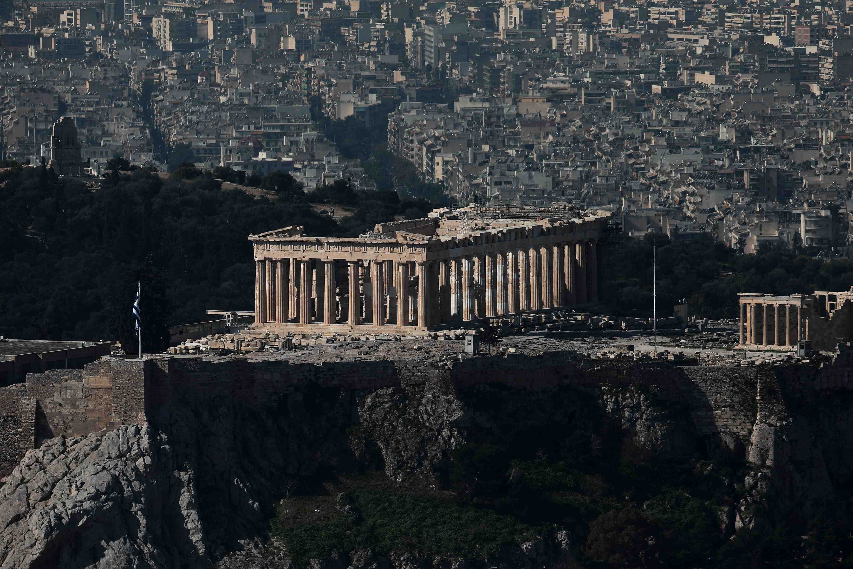 Coronavirus: reouverture de l'acropole d'athenes le 18 mai