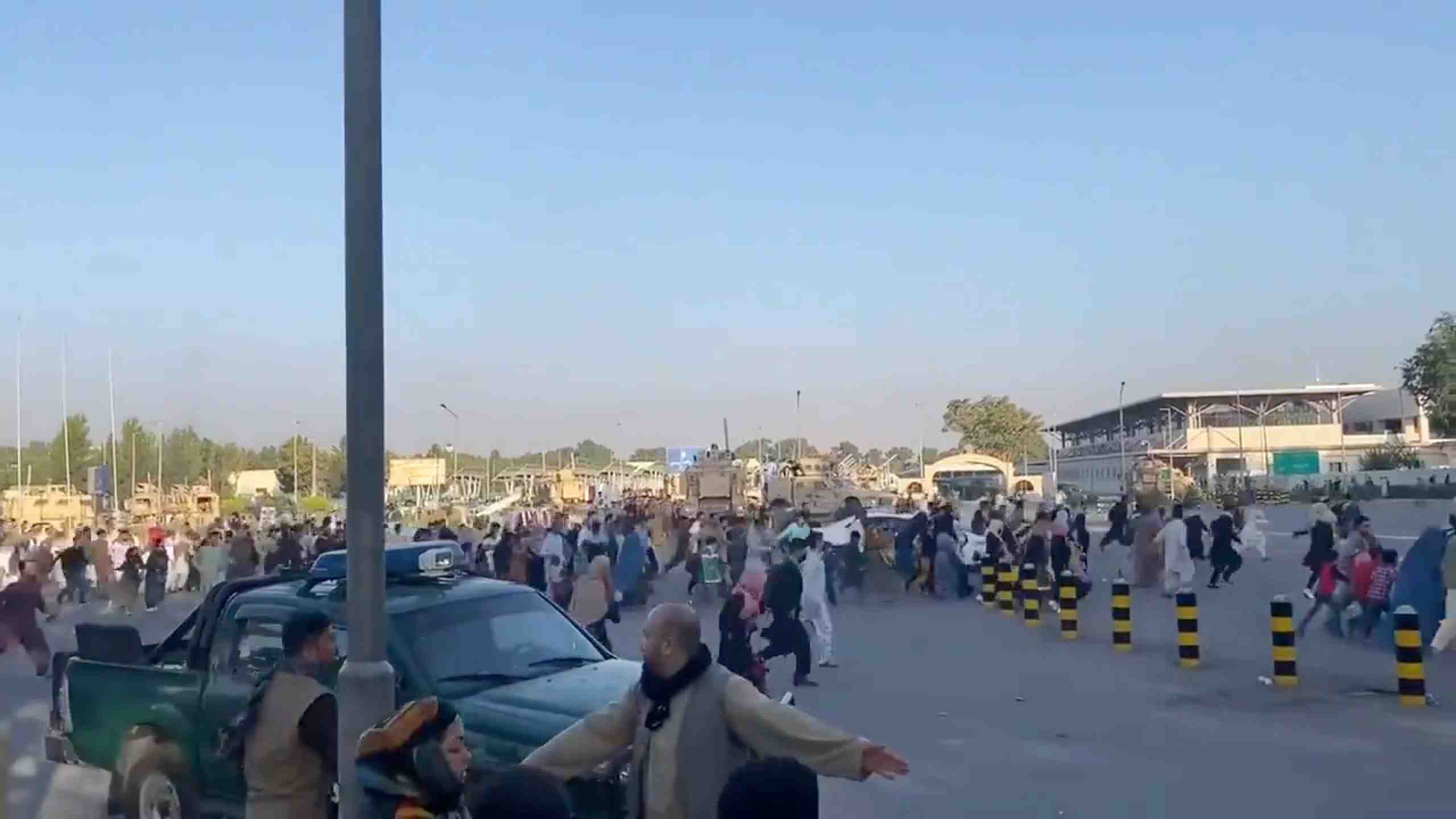 Afghanistan: tirs de sommation de l'armee us a l'aeroport de kaboul
