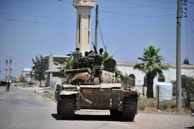 Reprise des negociations entre les rebelles syriens de deraa et les russes