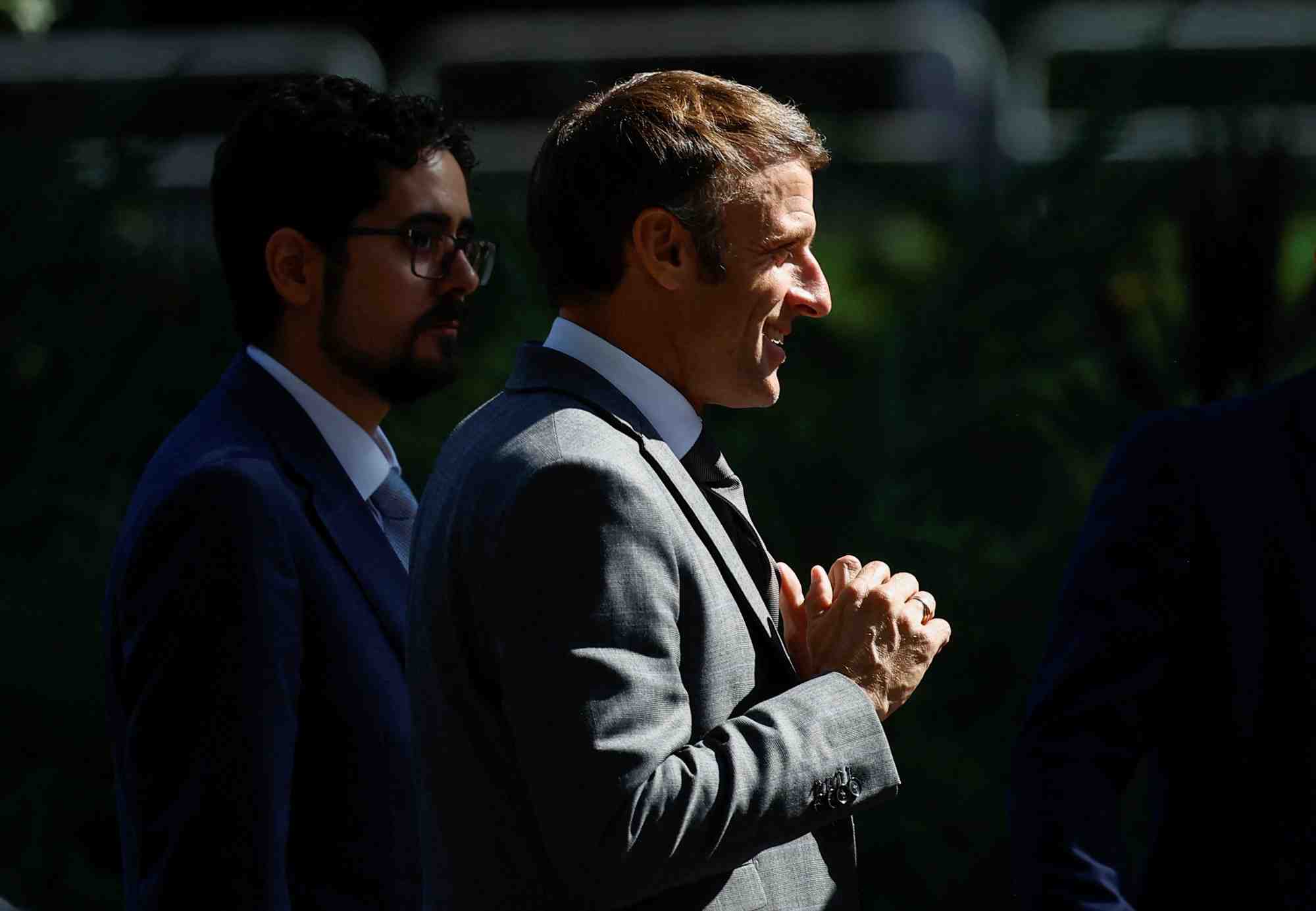 Emmanuel macron participe au sommet de la communaute politique europeenne a grenade