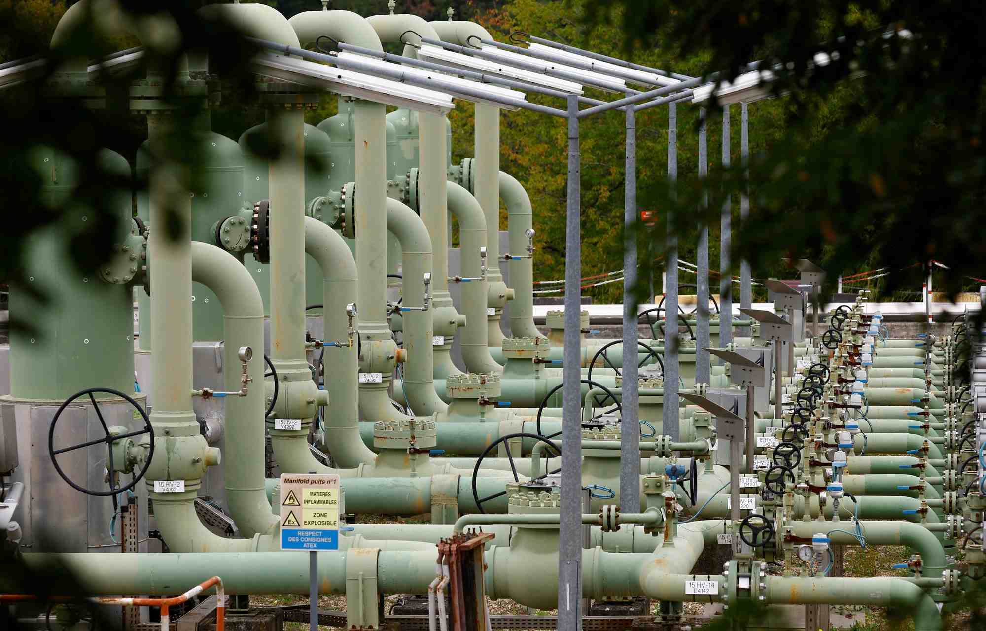 Site de stockage de gaz naturel storengy a saint-illiers-la-ville
