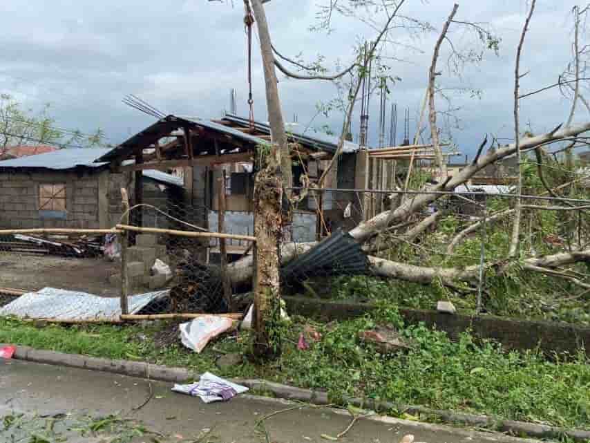 Consequences du super typhon man-yi, dans la province de catanduanes