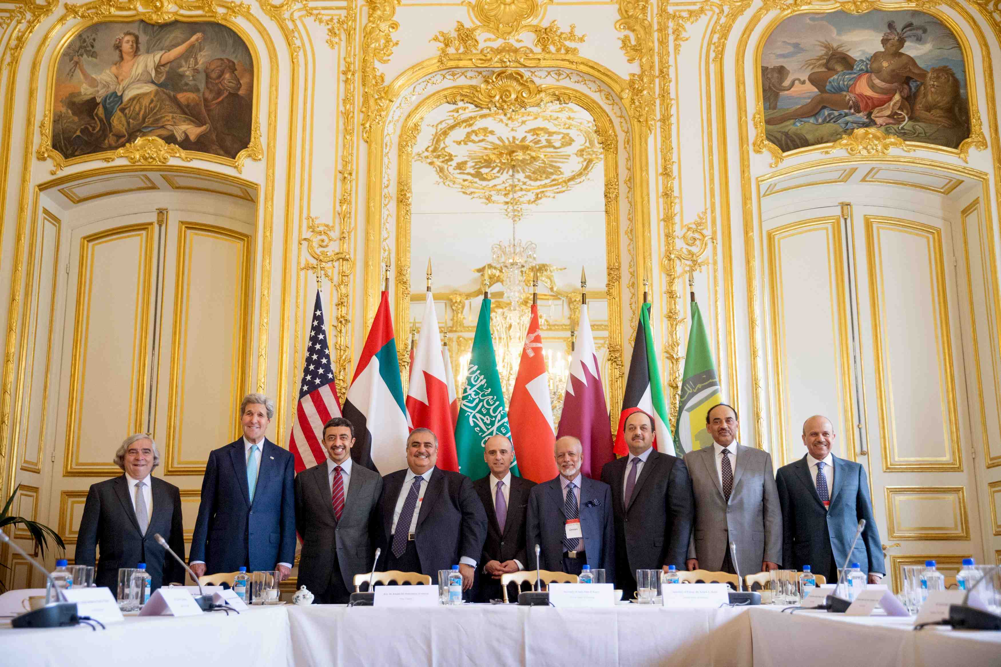 John kerry rencontre ses homologues du golfe a paris