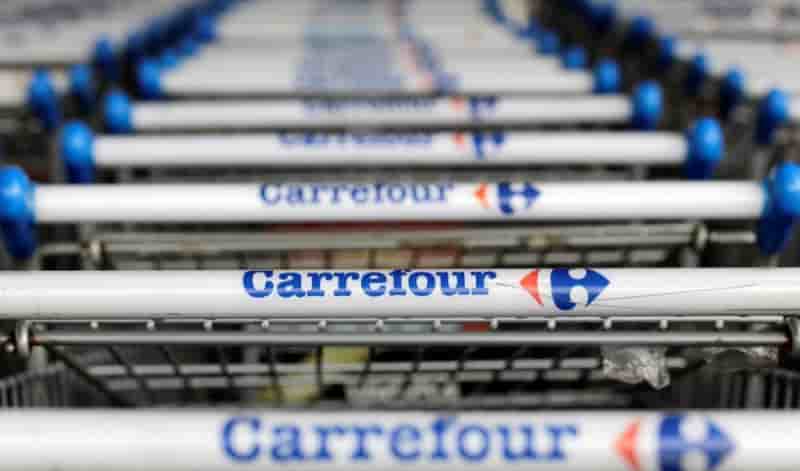 Carrefour marque le pas, la france dans le rouge