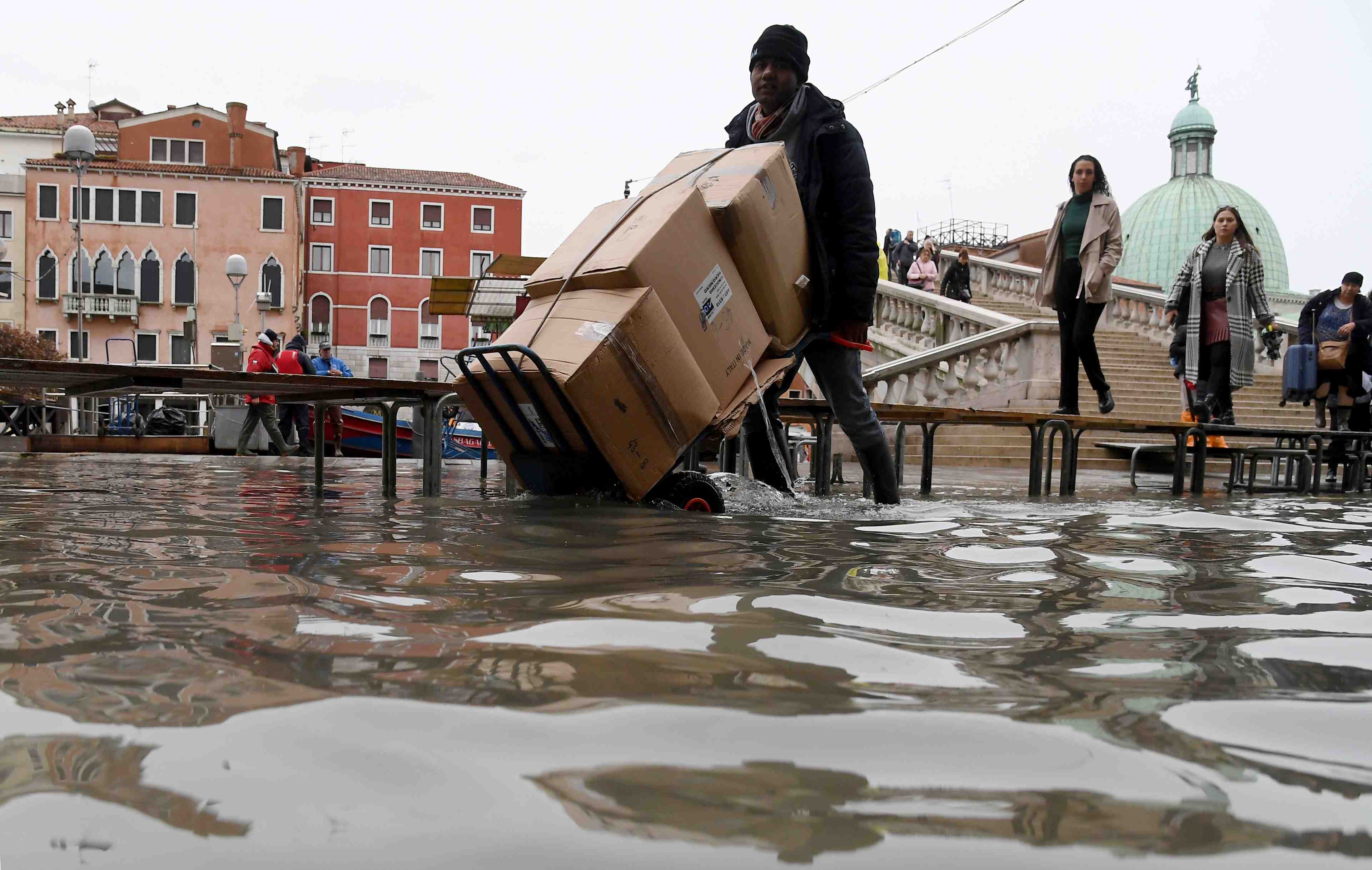 Venise se prepare a une nouvelle maree exceptionnelle