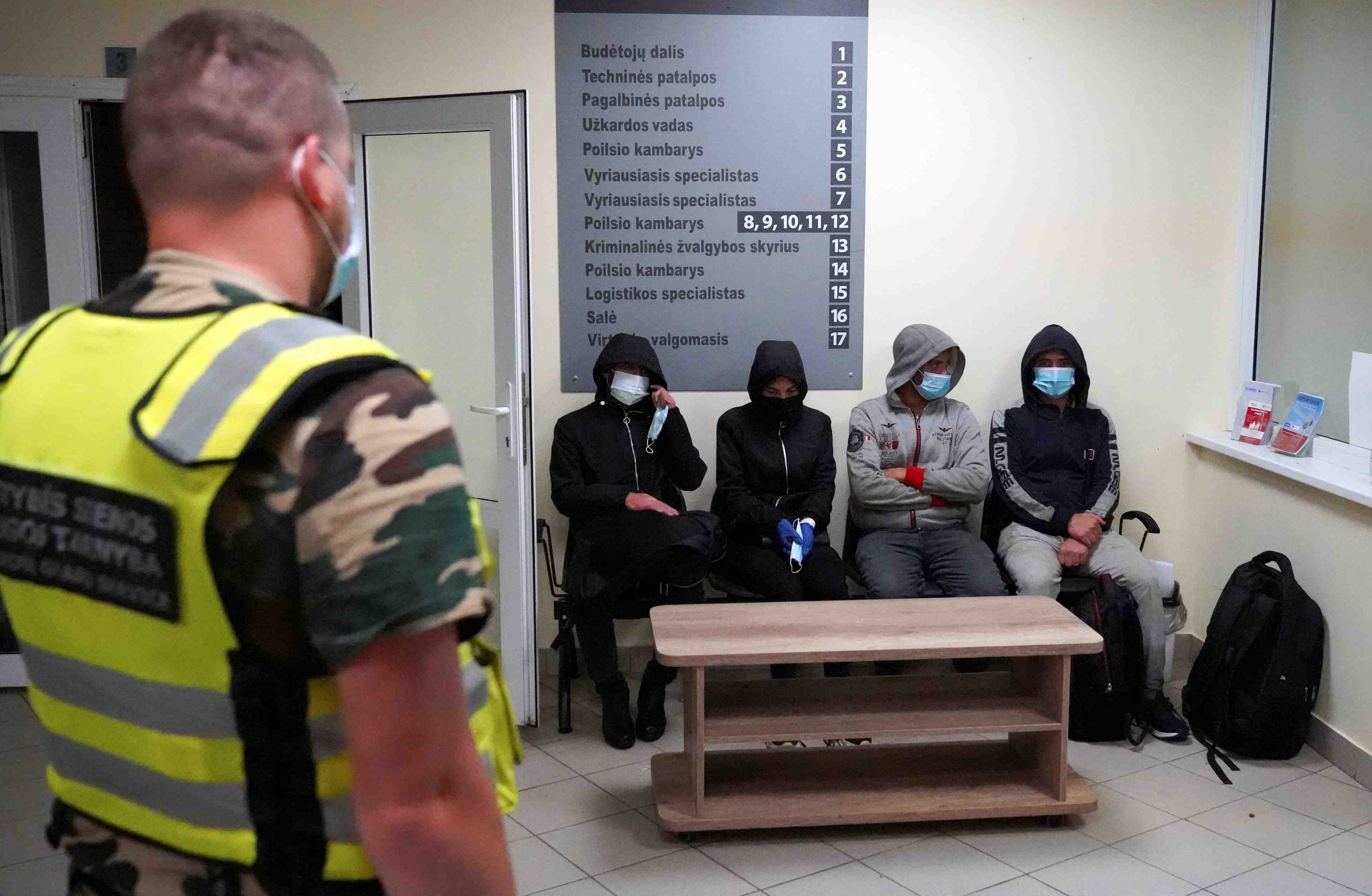 La lituanie accuse la bielorussie de faciliter l'arrivee de migrants