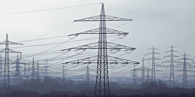 électricité lignes transport
