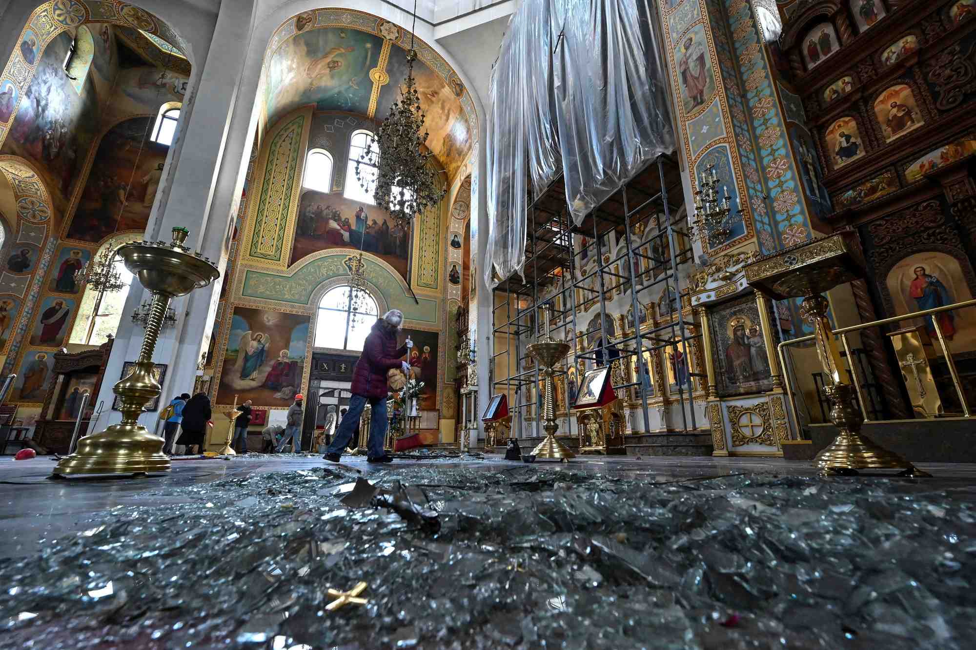 Consequences d'une attaque de missiles russes a zaporizhzhia