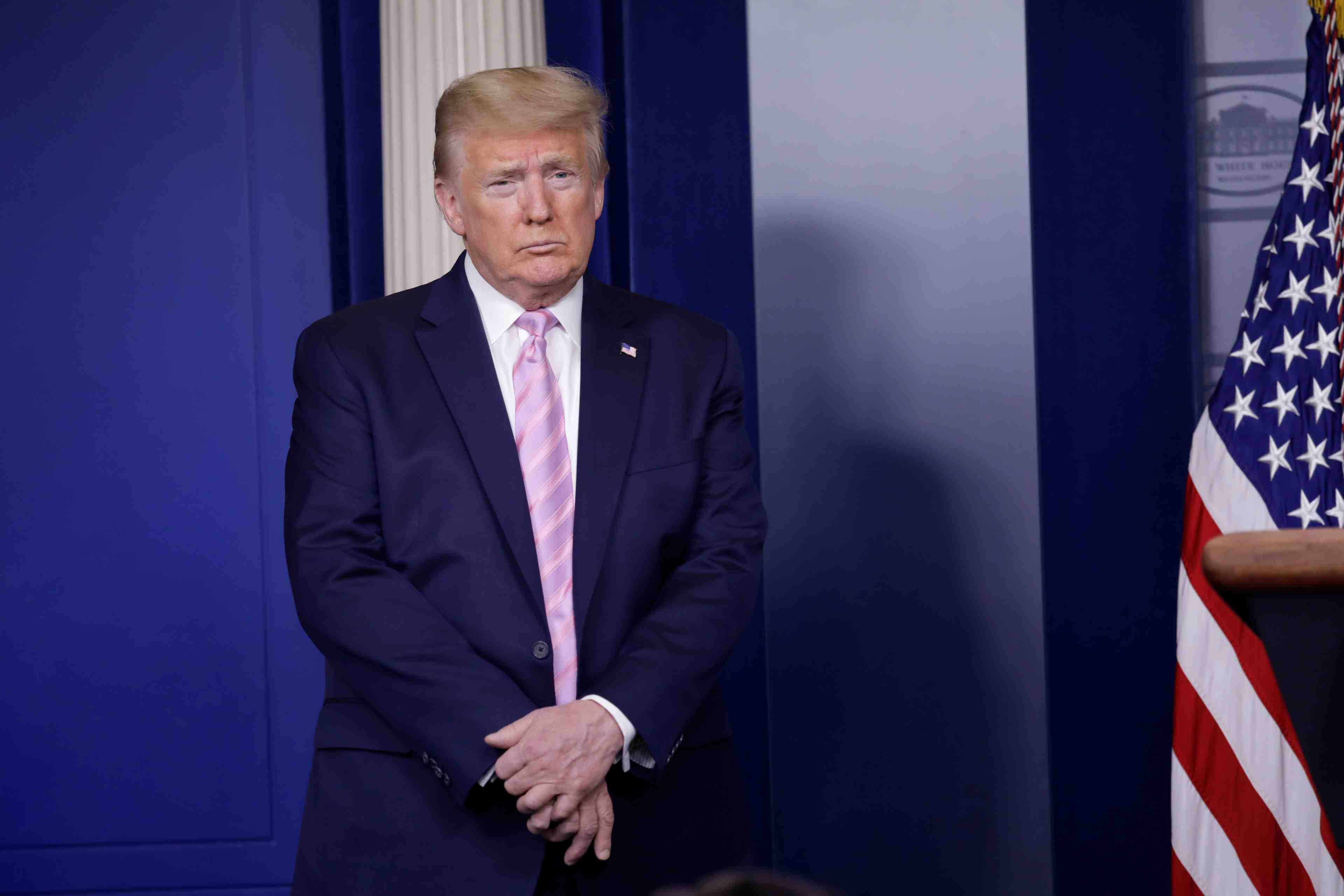 L'administration trump espere pouvoir assouplir le confinement le 1er mai