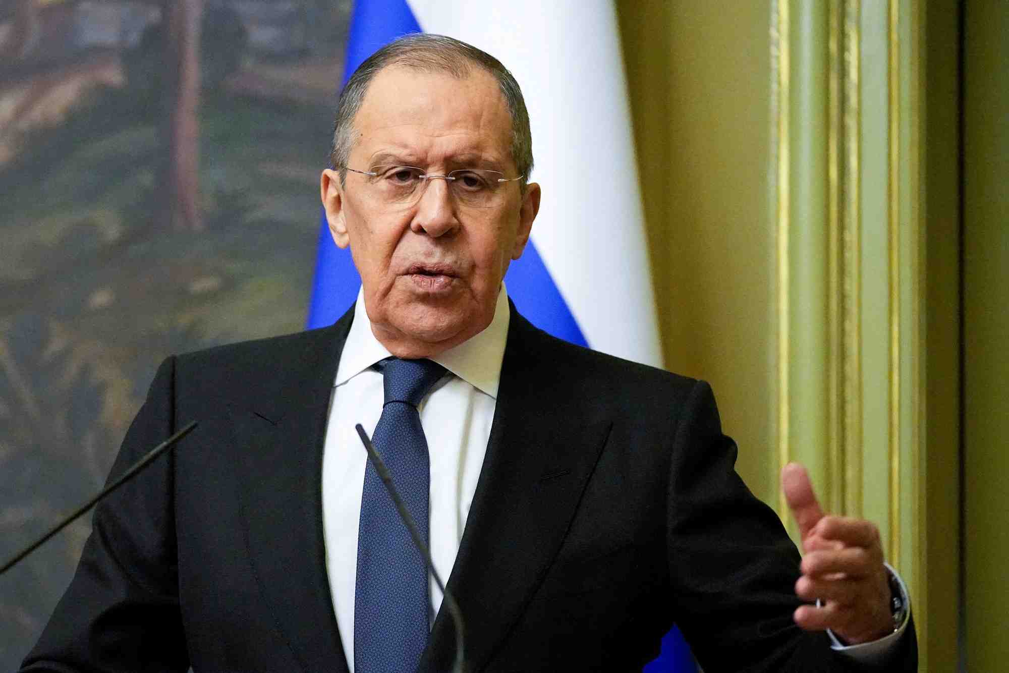 La russie a entame une "nouvelle phase" de son operation en ukraine, dit lavrov