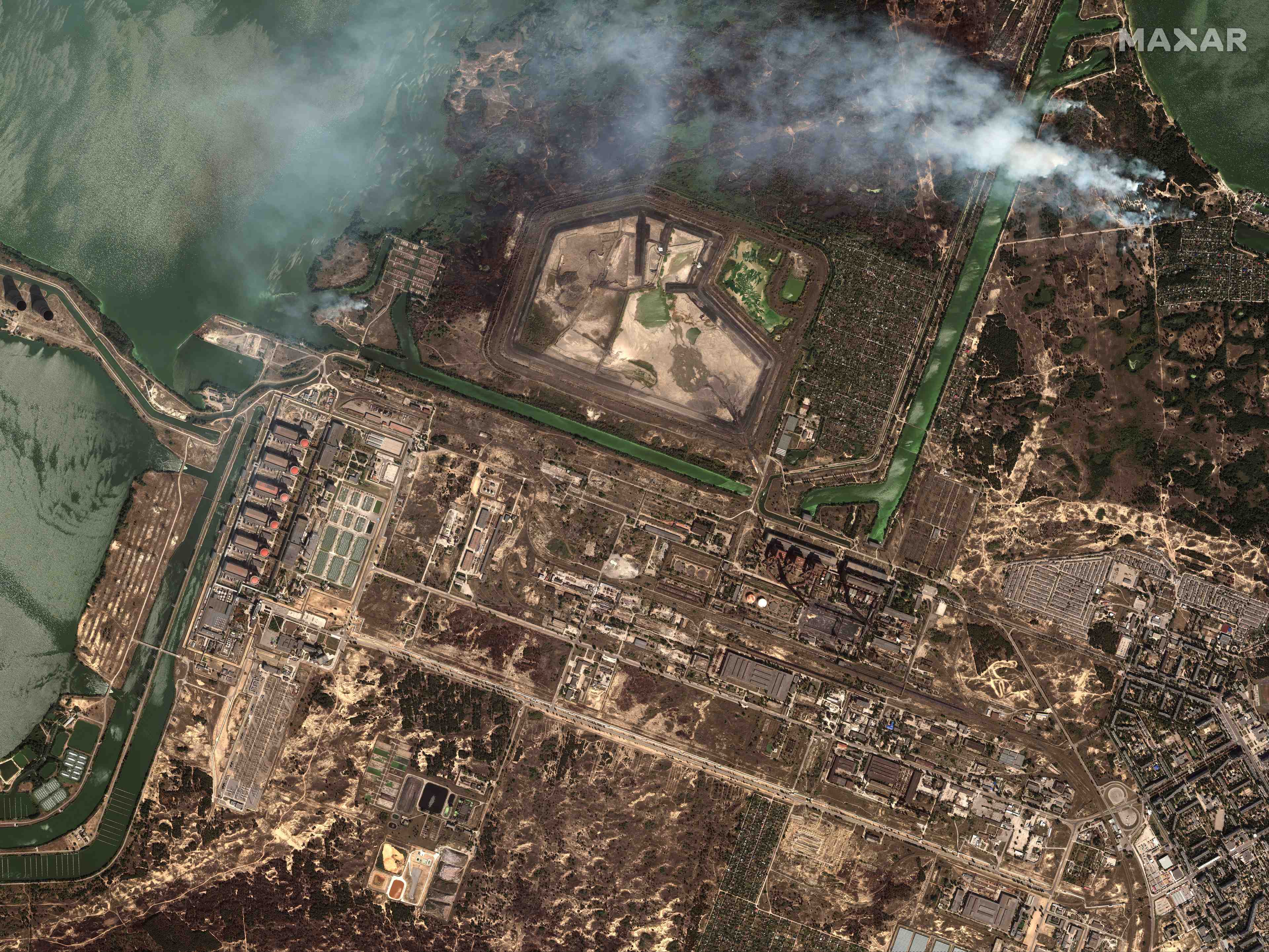 Le dernier reacteur de la centrale de zaporijjia deconnecte apres un bombardemen, selon energoatom