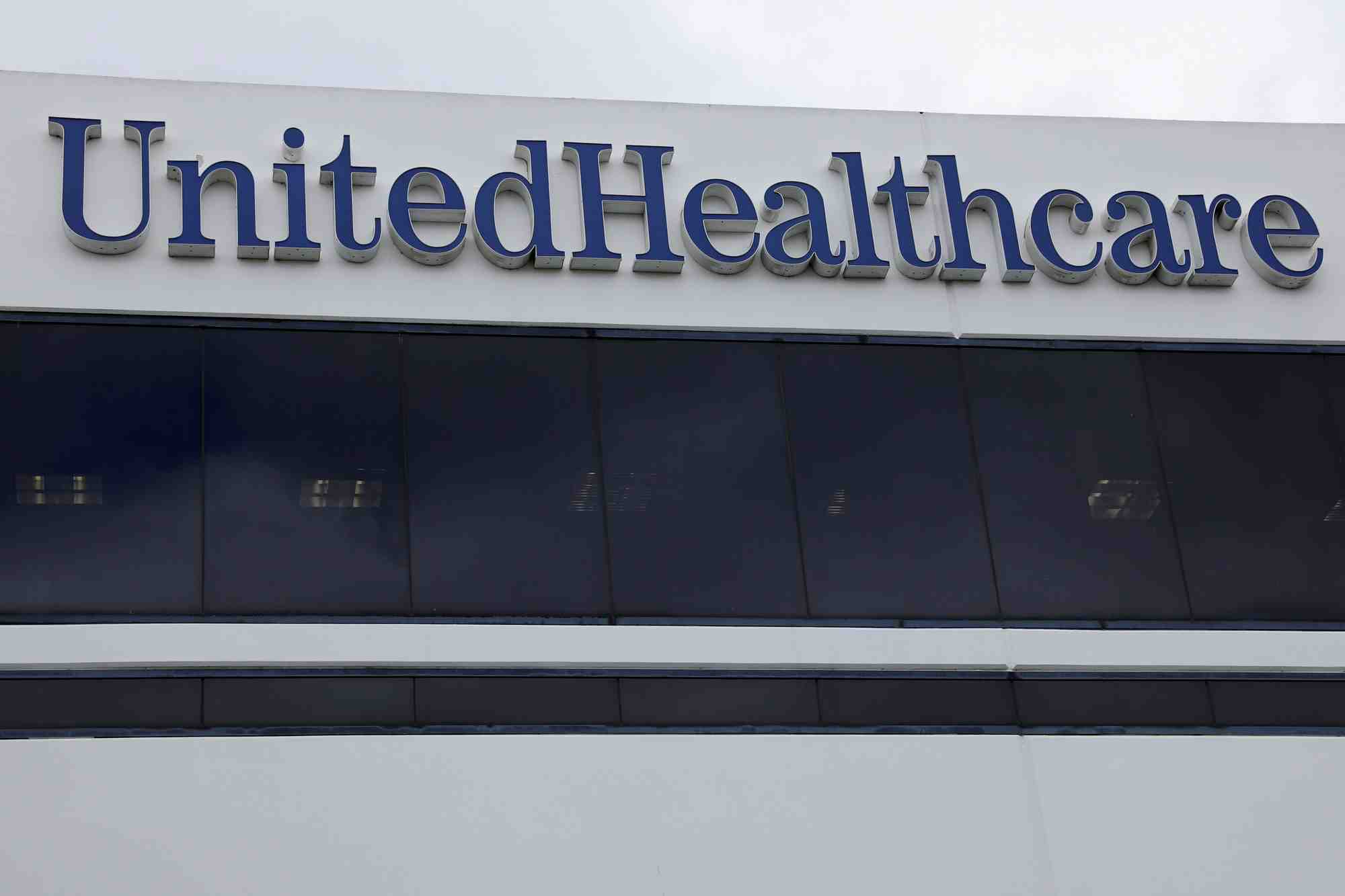 Photo d'archives du logo d'unitedhealth