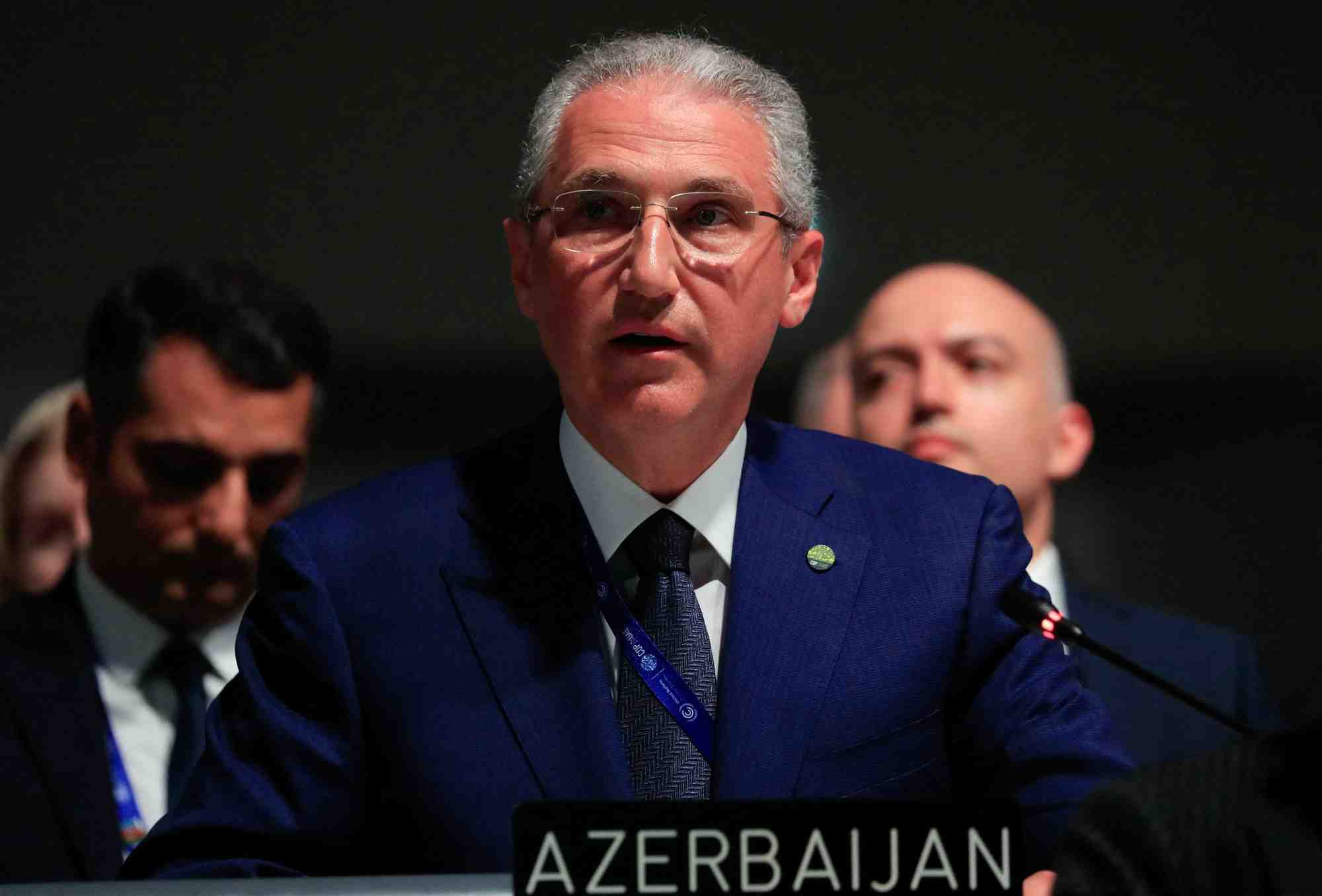 Mukhtar Babayev, président de la COP29 et ministre azerbaïdjanais de l'Ecologie et des Ressources naturelles (photo d'illustration)