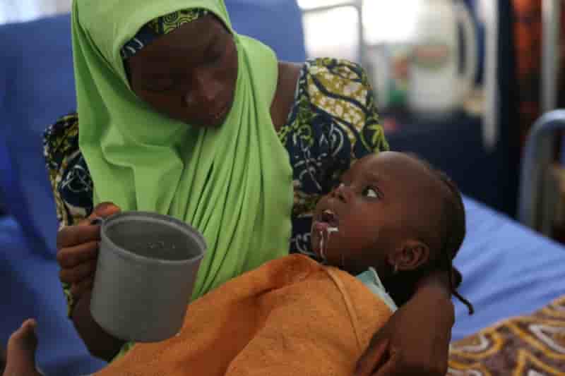 Six millions d'enfants menaces de famine en afrique de l'est