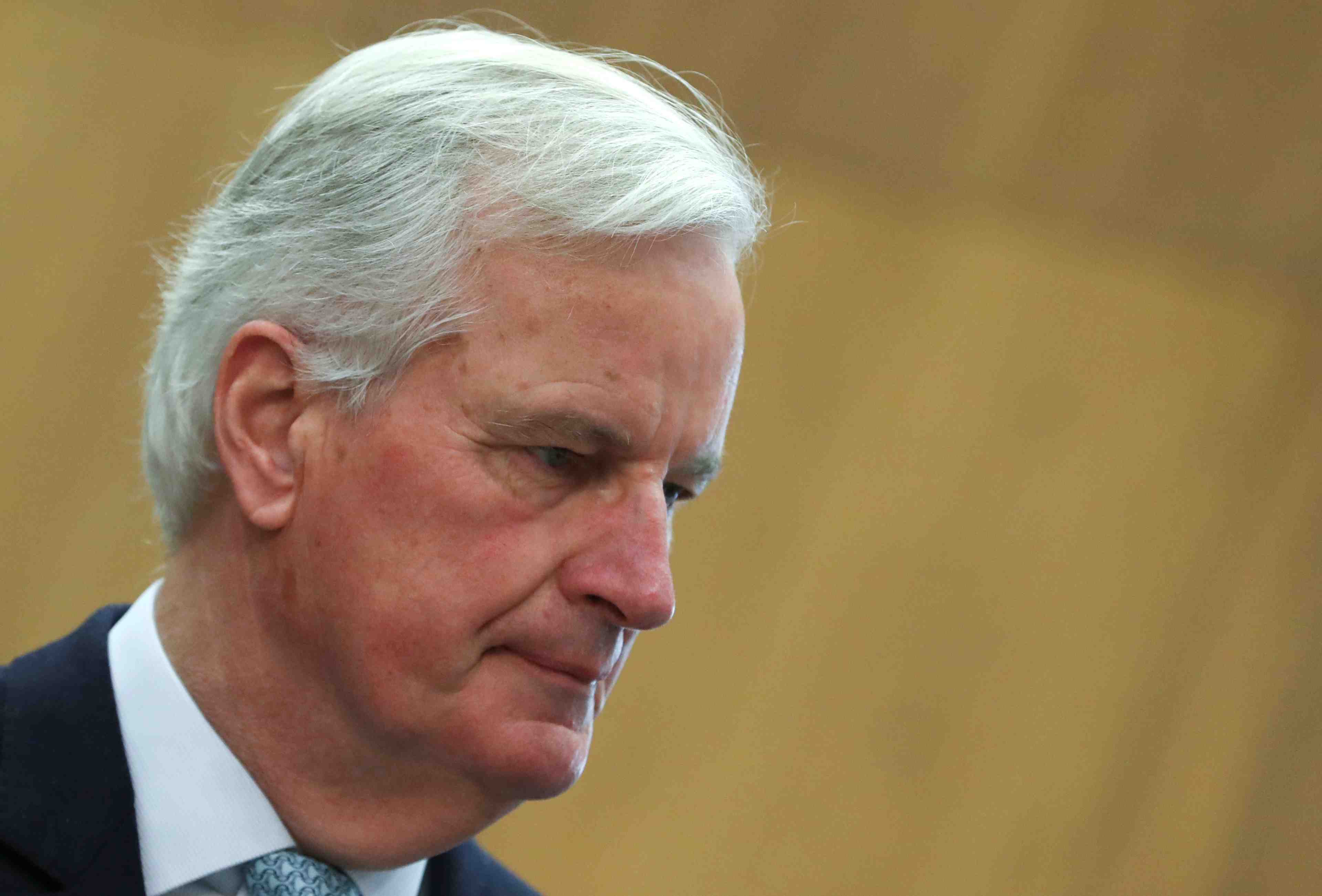 Barnier vise un accord d'association avec londres apres le brexit