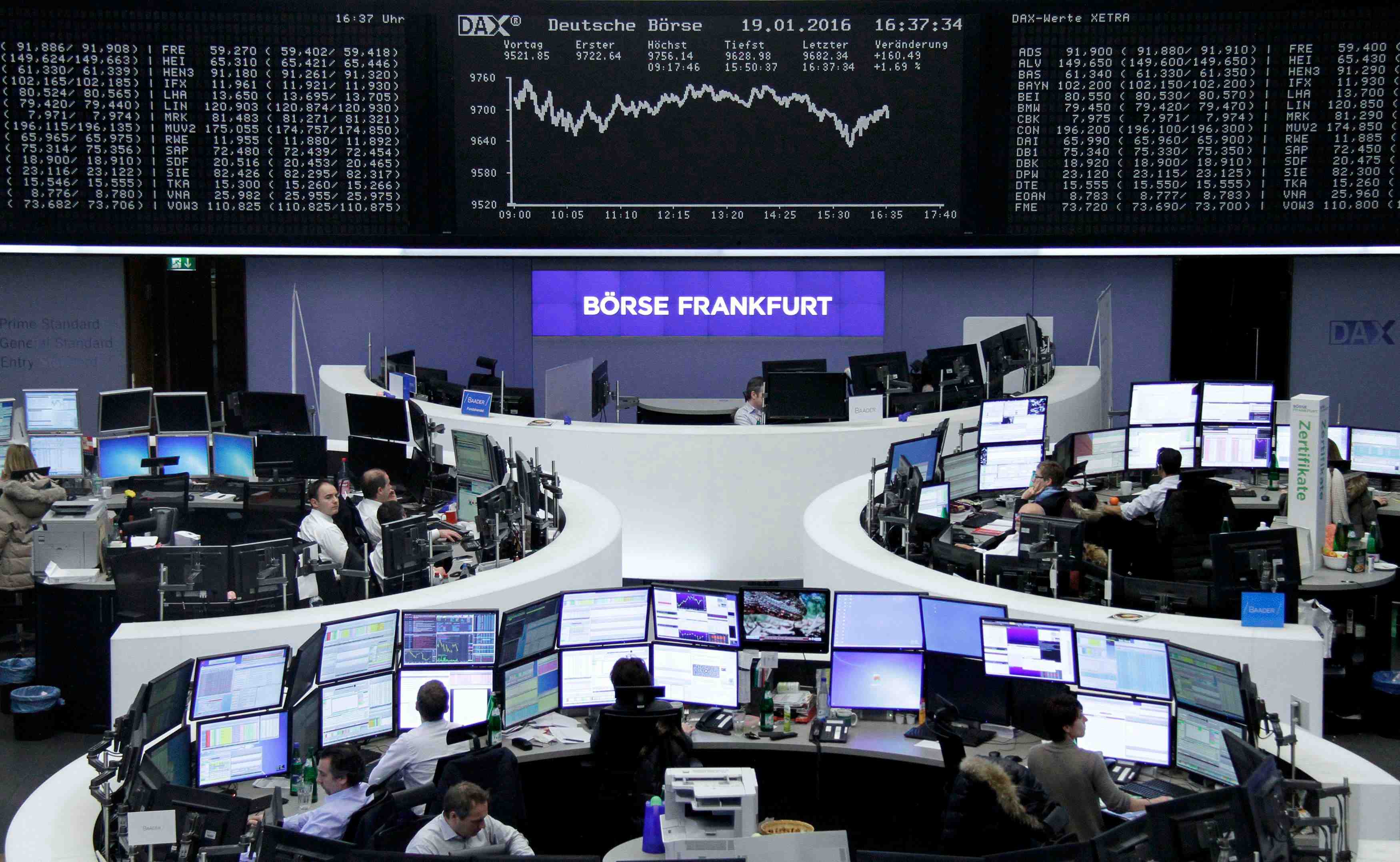 Les bourses europeennes terminent en nette hausse