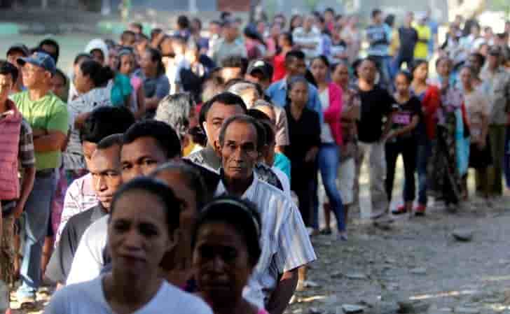 Timor oriental: fretilin et cnrt obtiennent 58% des suffrages