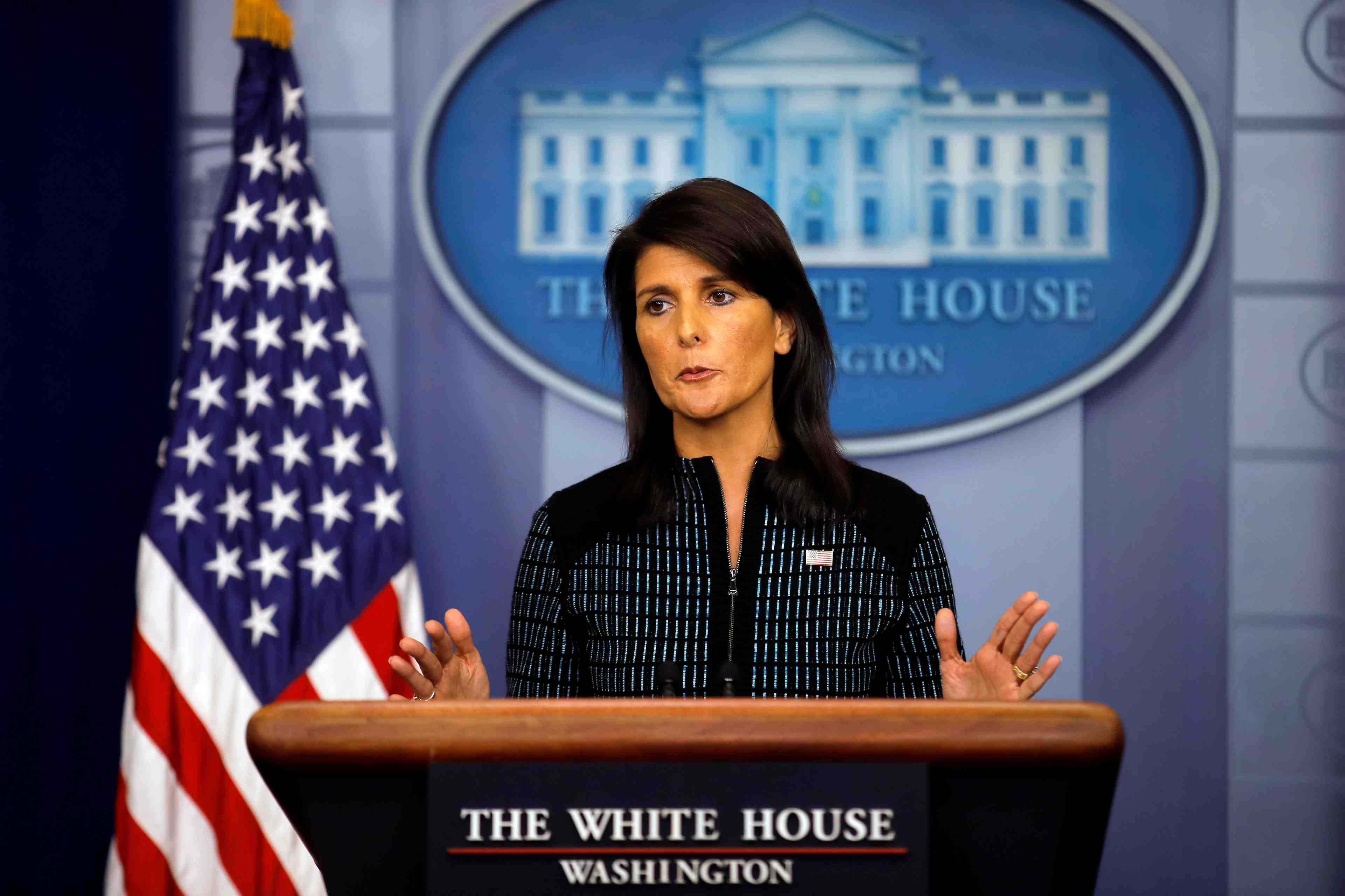 Nikki haley (usa) relance l'option militaire contre pyongyang