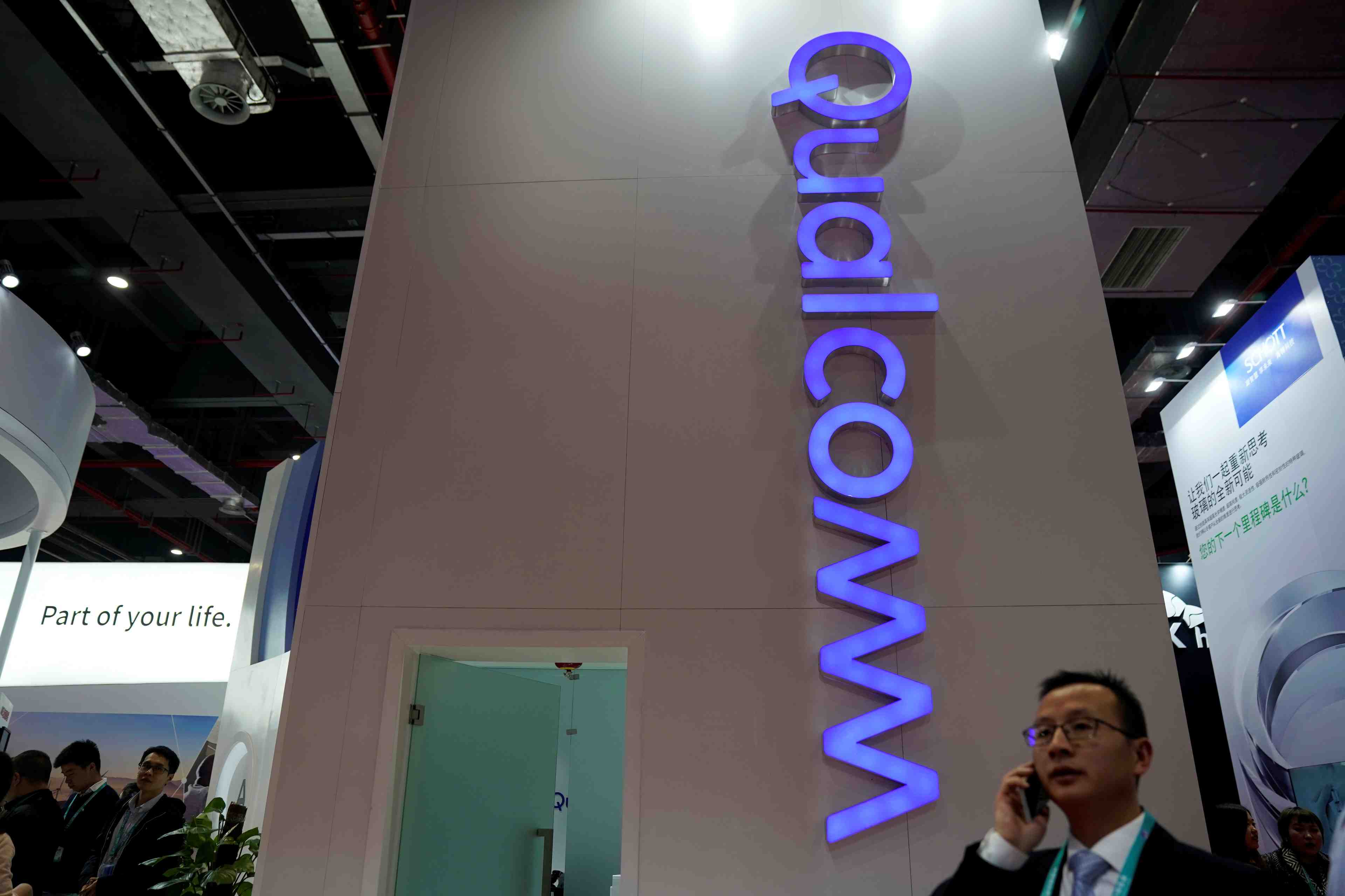 Qualcomm a suivre a wall street