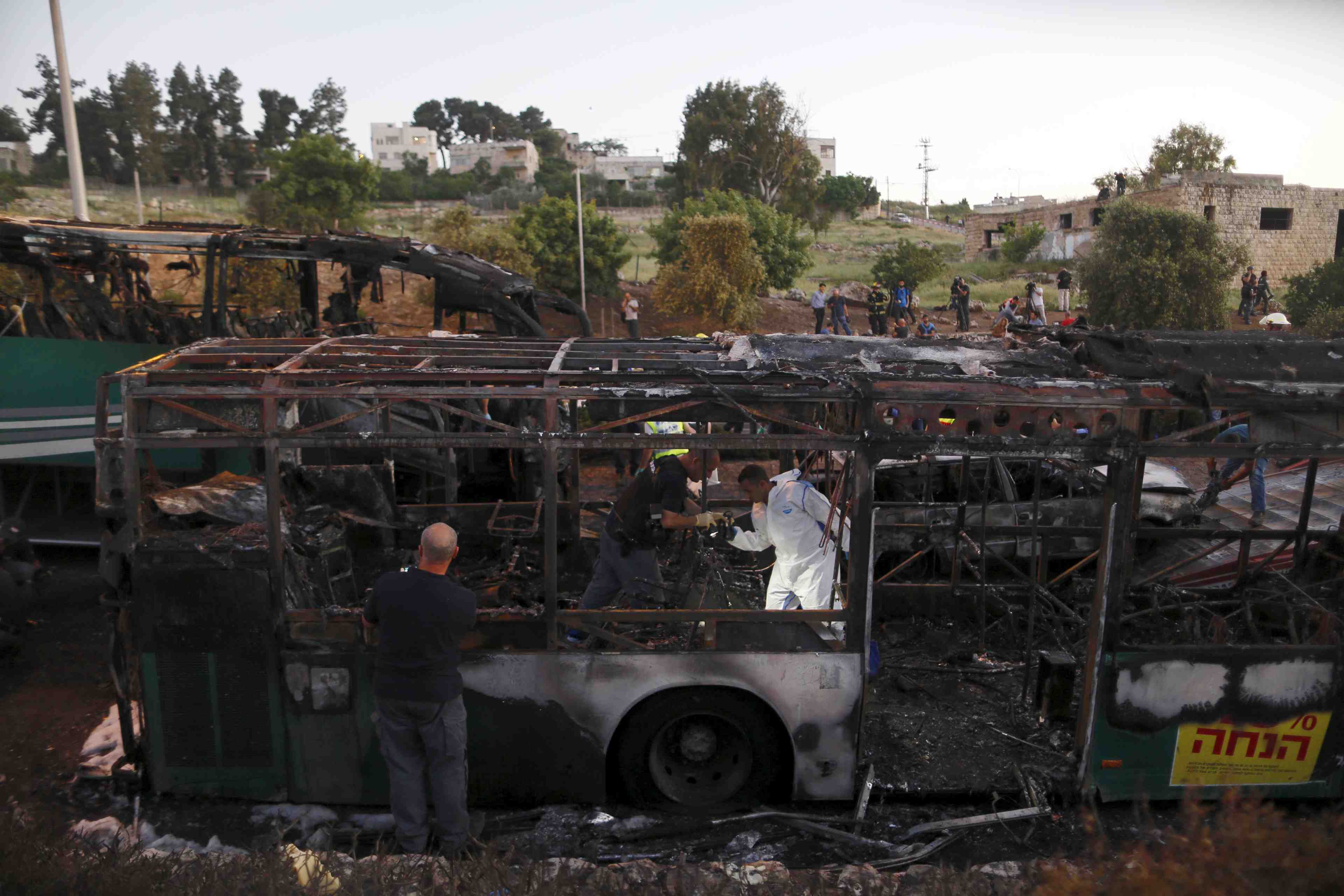 L'attaque contre un bus a jerusalem etait un attentat suicide