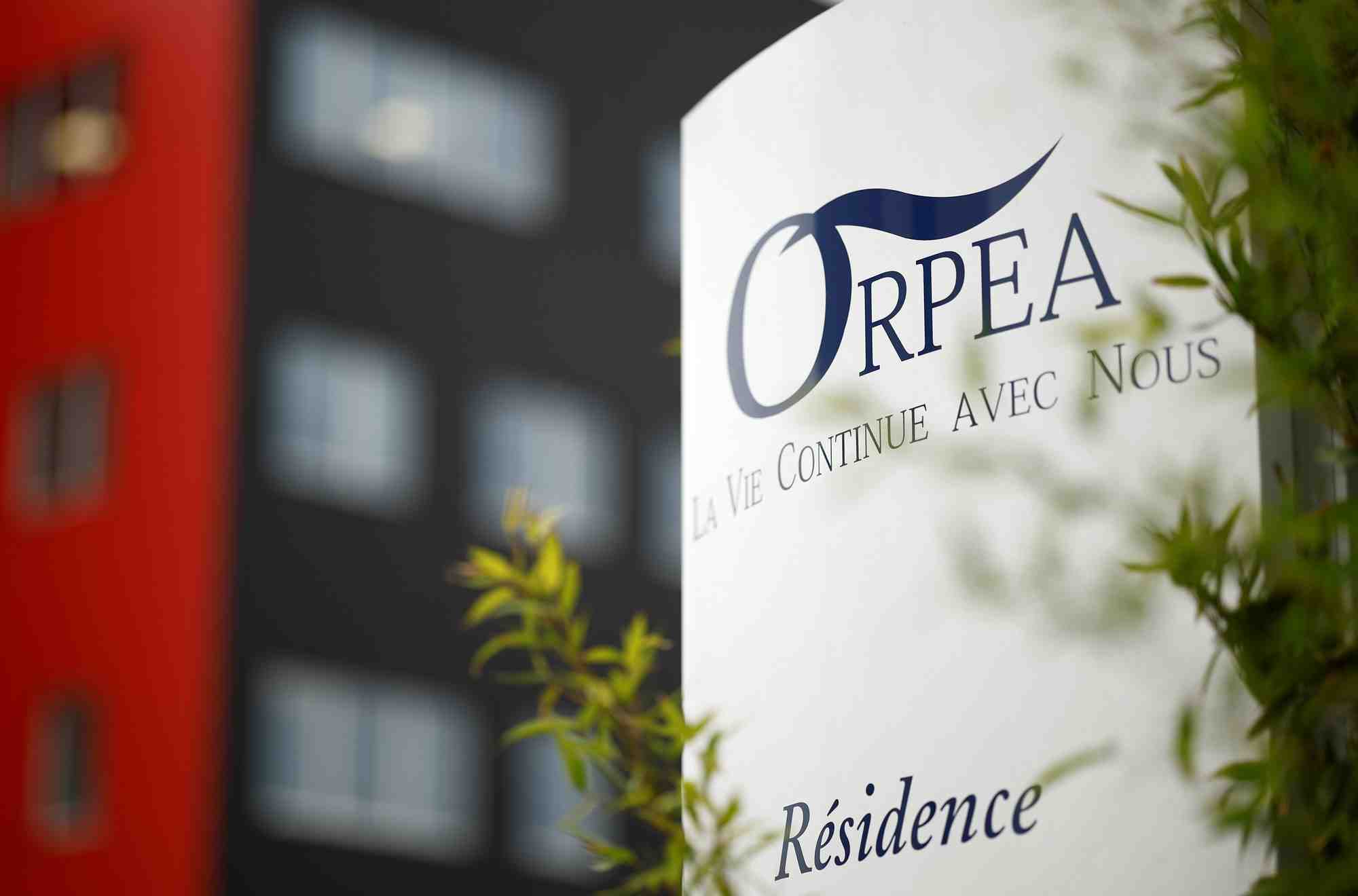 Logo de la societe francaise de maisons de retraite orpea a reze