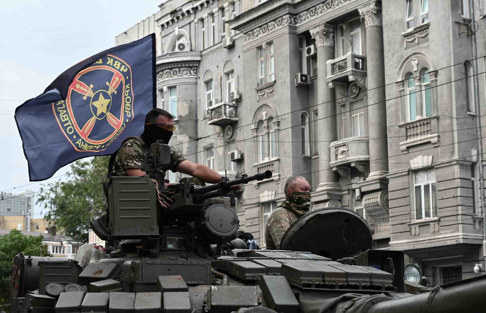Photo des mercenaires du groupe wagner