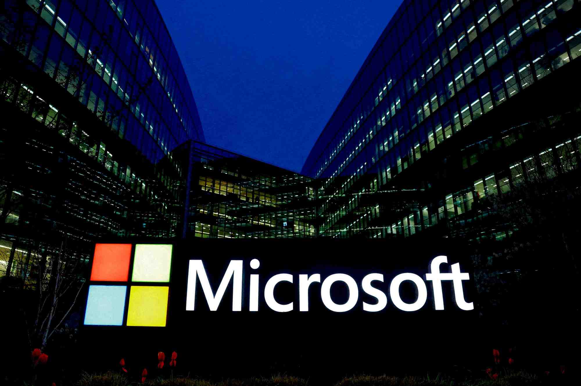 Bureaux de microsoft a issy-les-moulineaux pres de paris