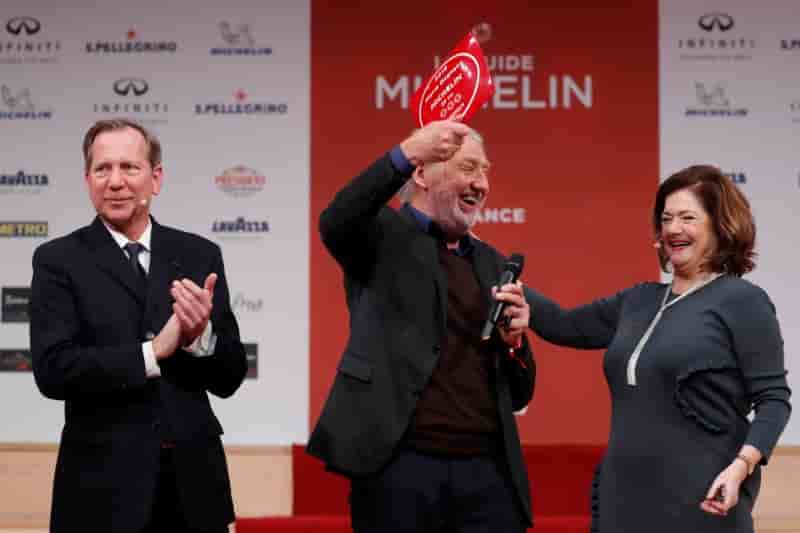 Le directeur international des guides michelin s'en va