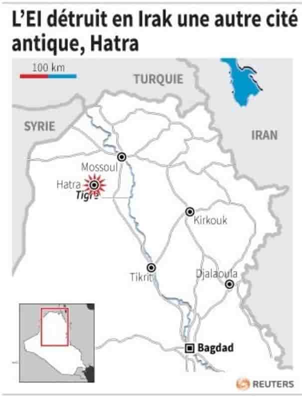 L'ei s'en prend a une autre cite antique en irak