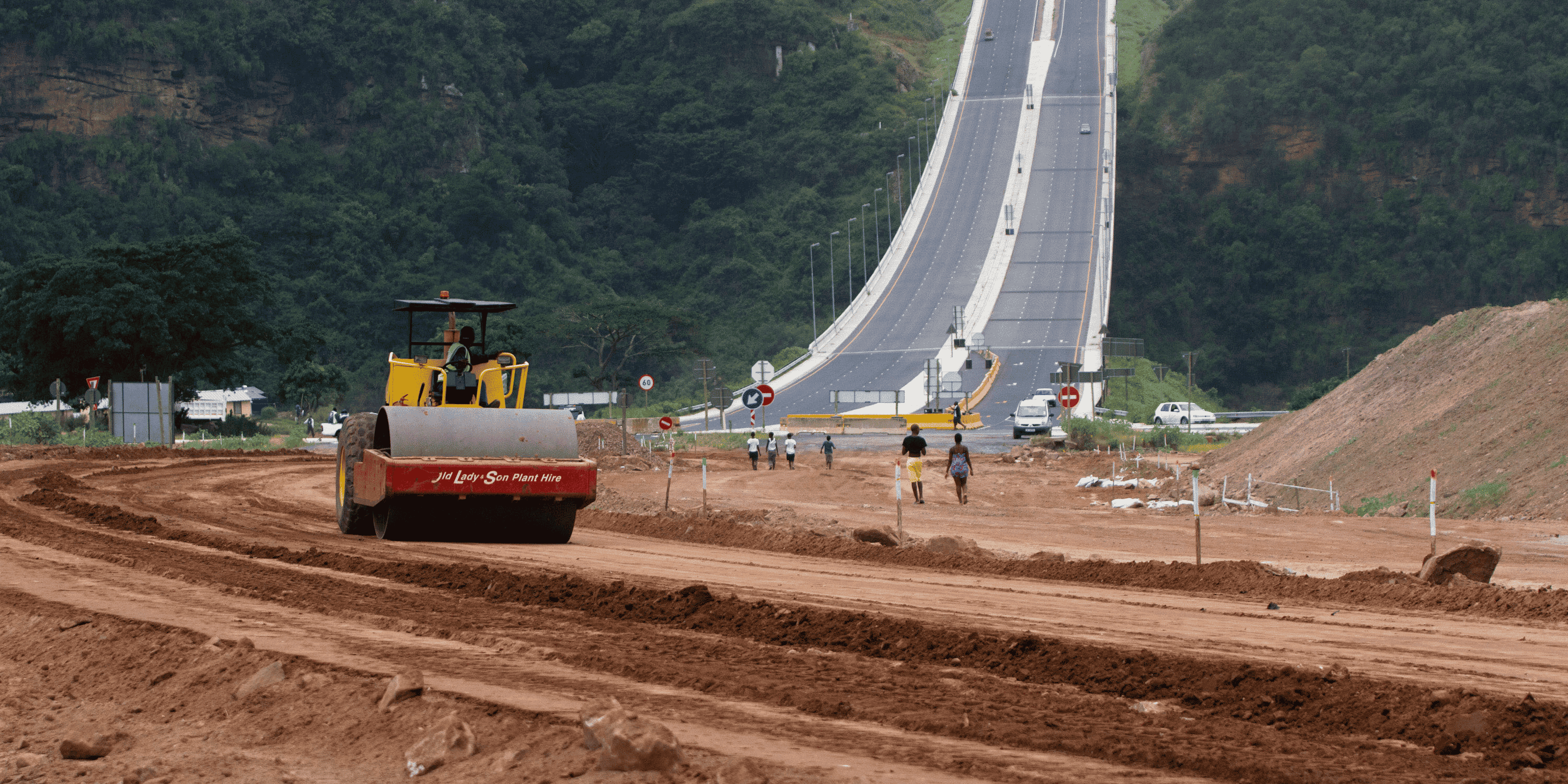 chantier route infrastructure btp travaux construction