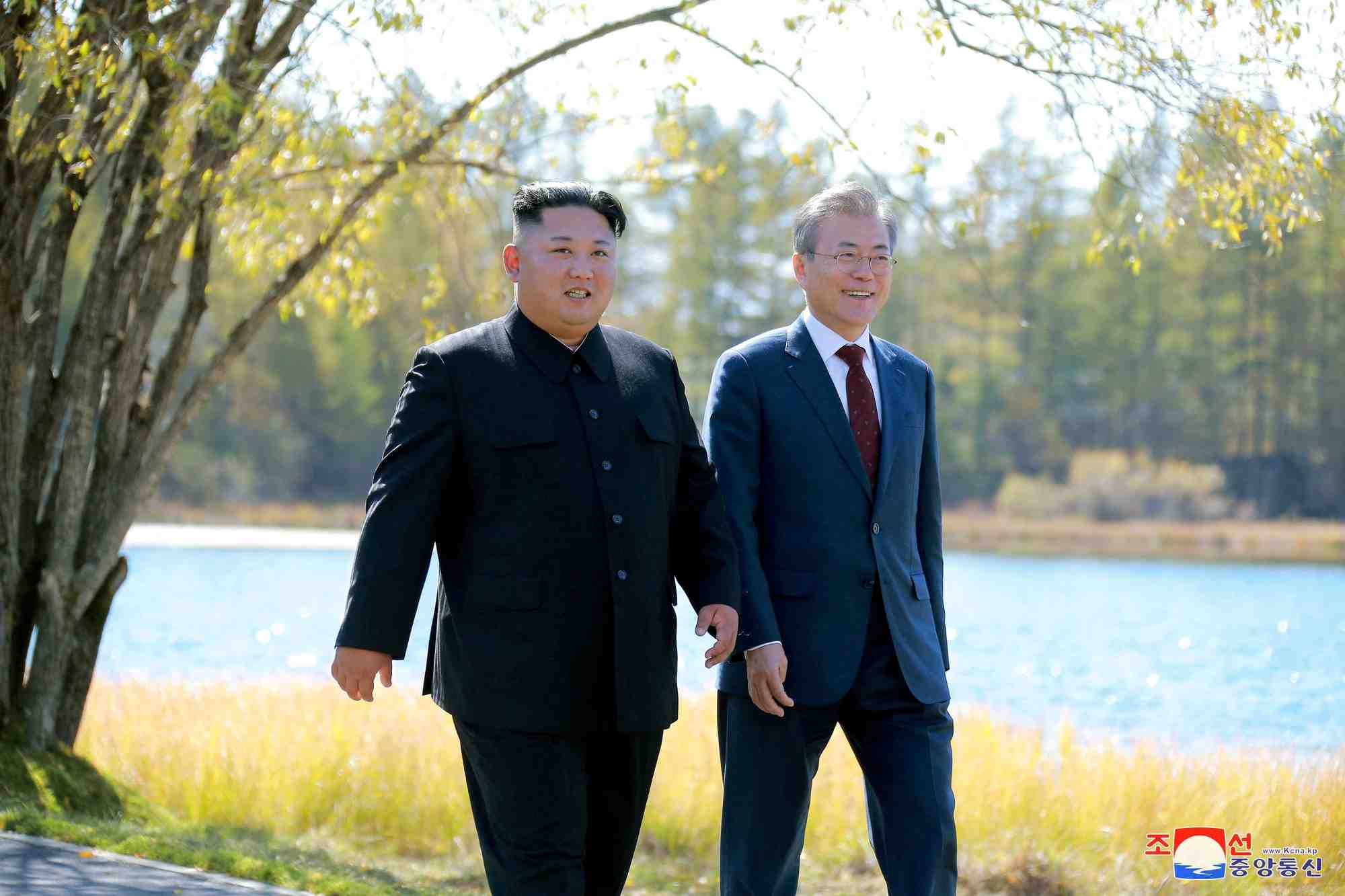 Kim remercie moon de ses efforts pour ameliorer les relations intercoreennes, selon kcna