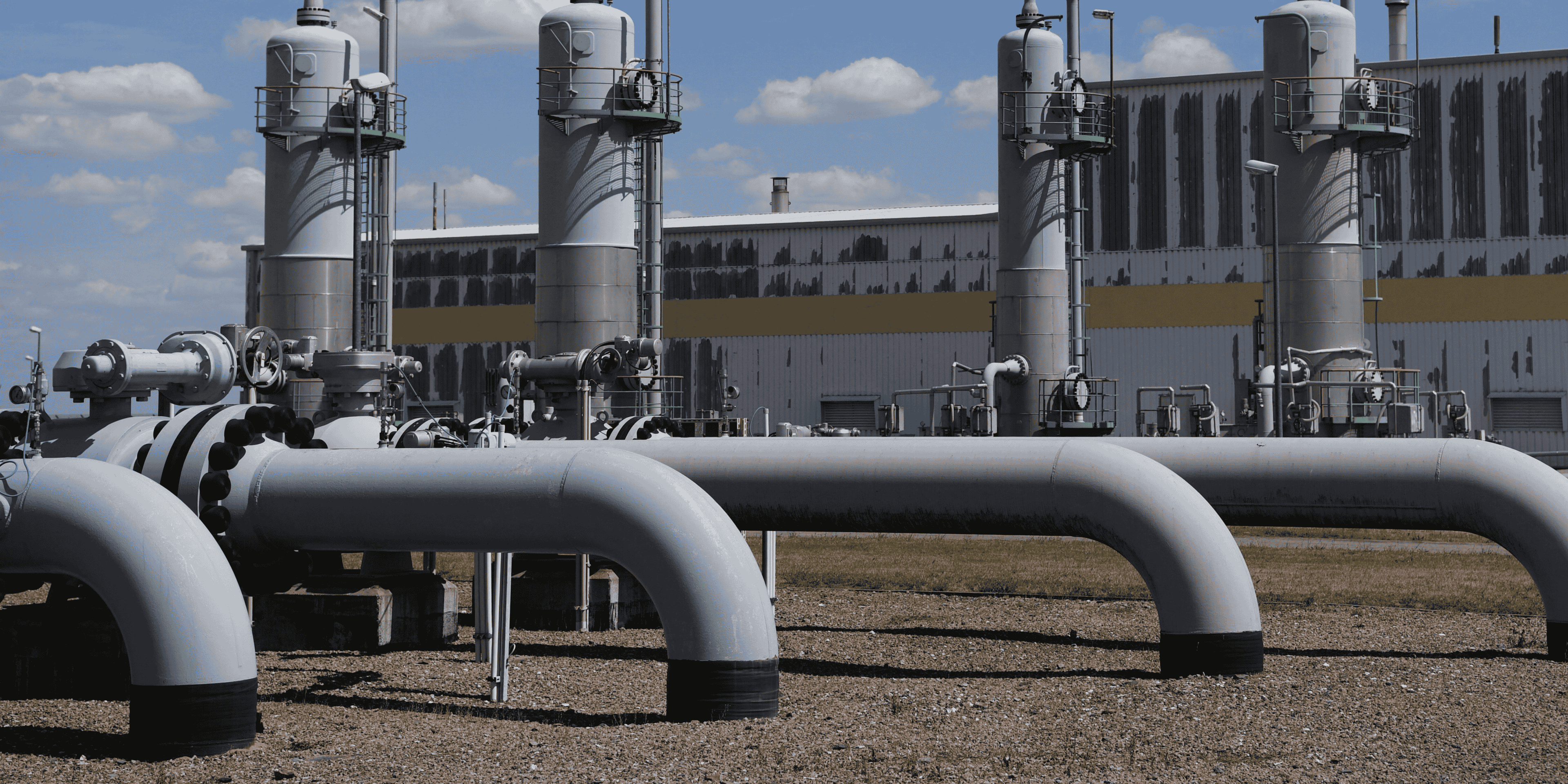 Installation de stockage de gaz de la societe vng ag a bad lauchstaedt