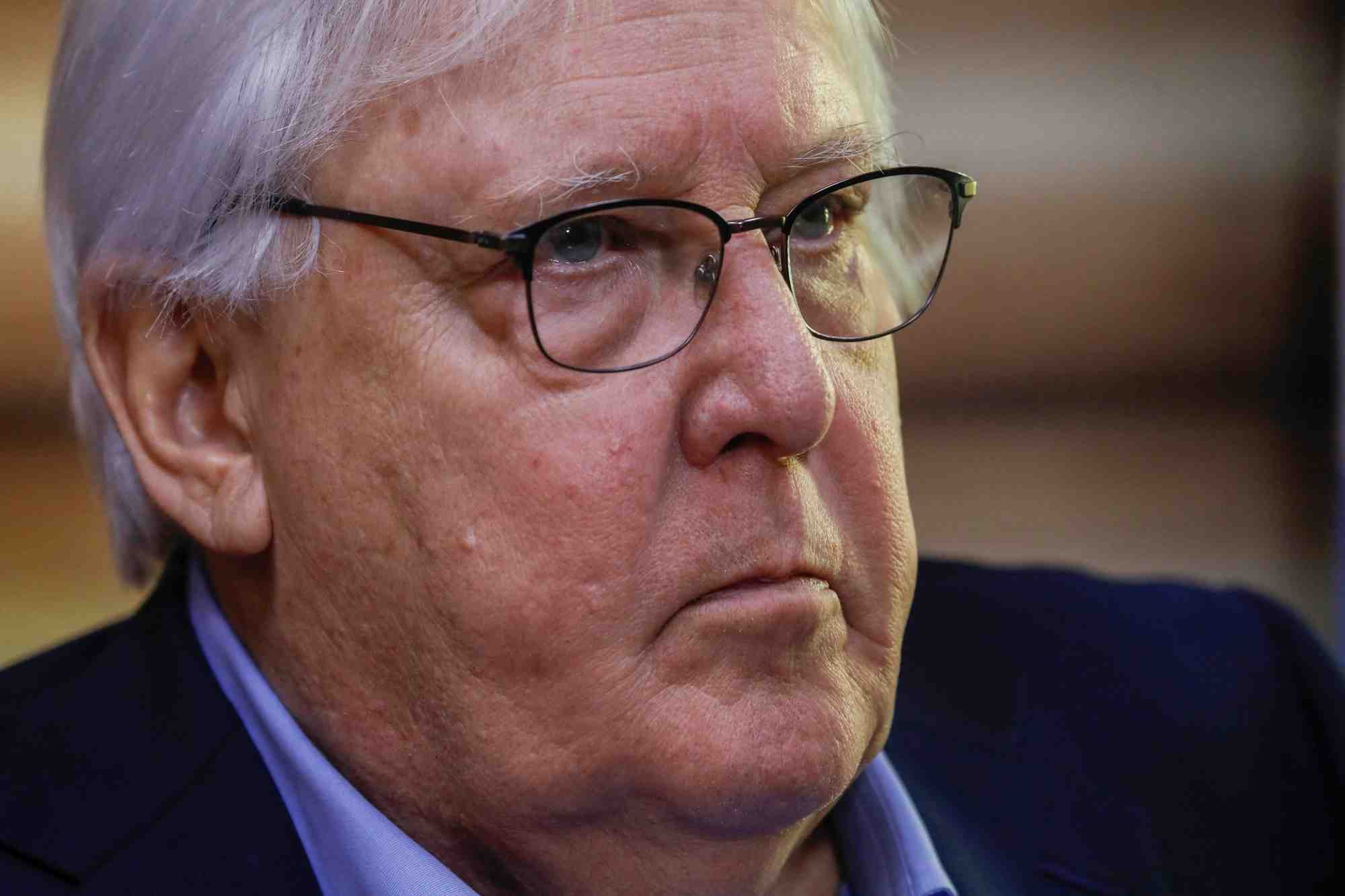 Martin griffiths, le secretaire general adjoint aux affaires humanitaires et coordinateur des secours d'urgence