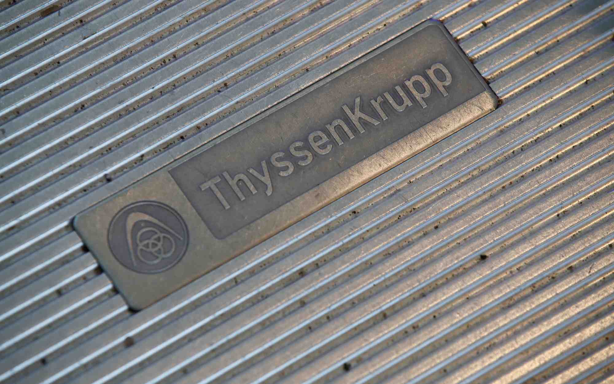 Le logo de thyssenkrupp a essen