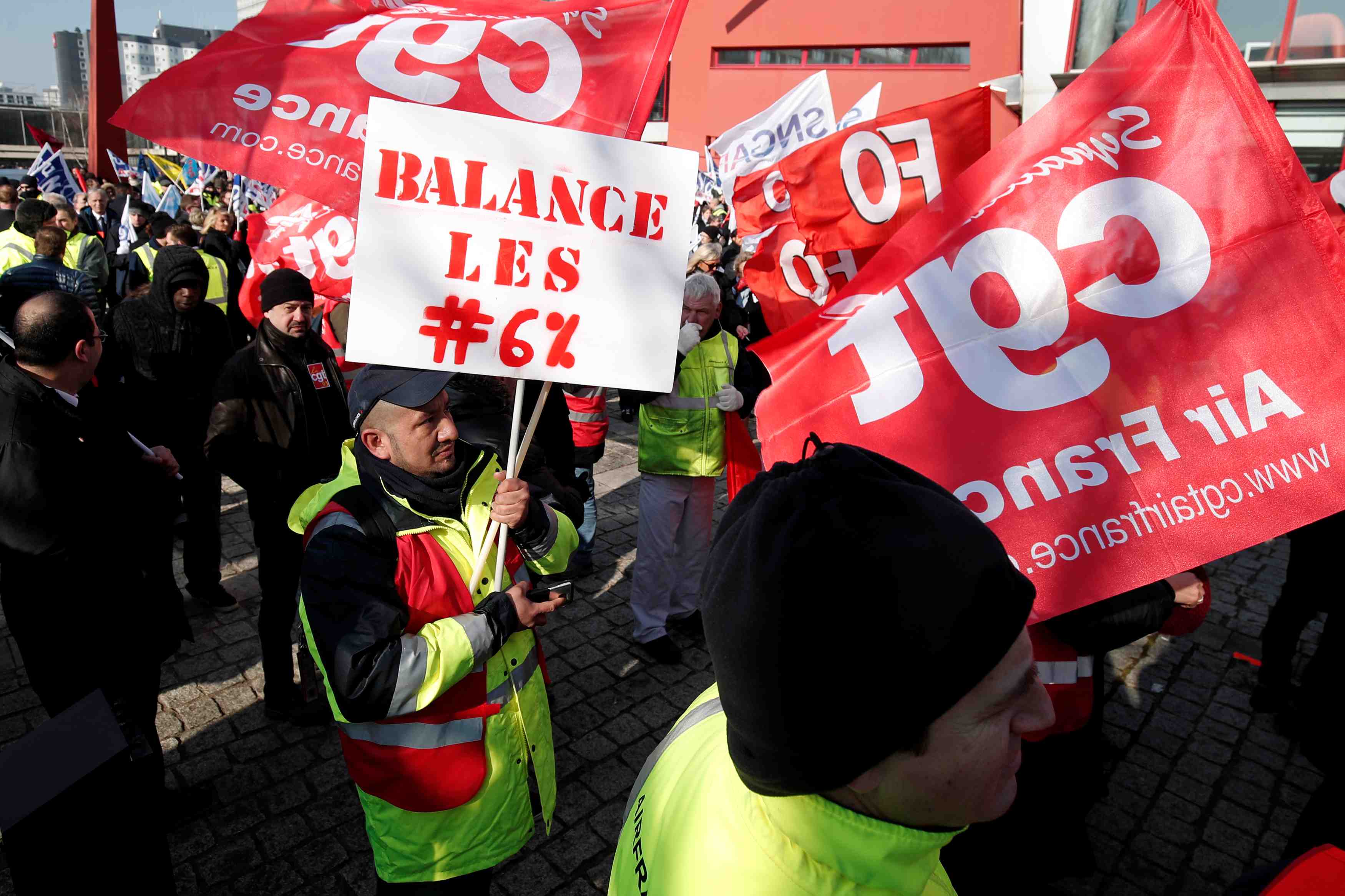 Air France, grève, pilotes, PNC, 20180222,
