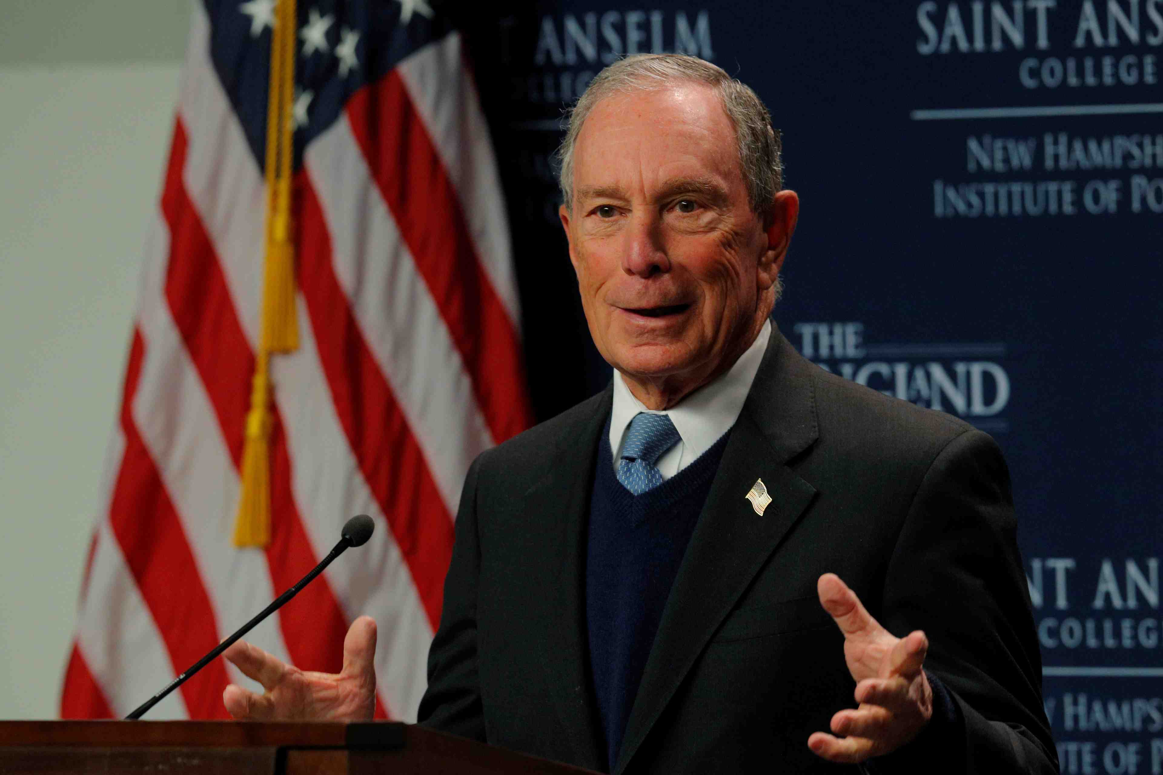 Michael bloomberg pas candidat a la presidentielle 2020