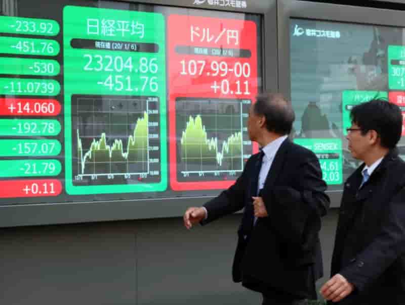La bourse de tokyo finit en hausse