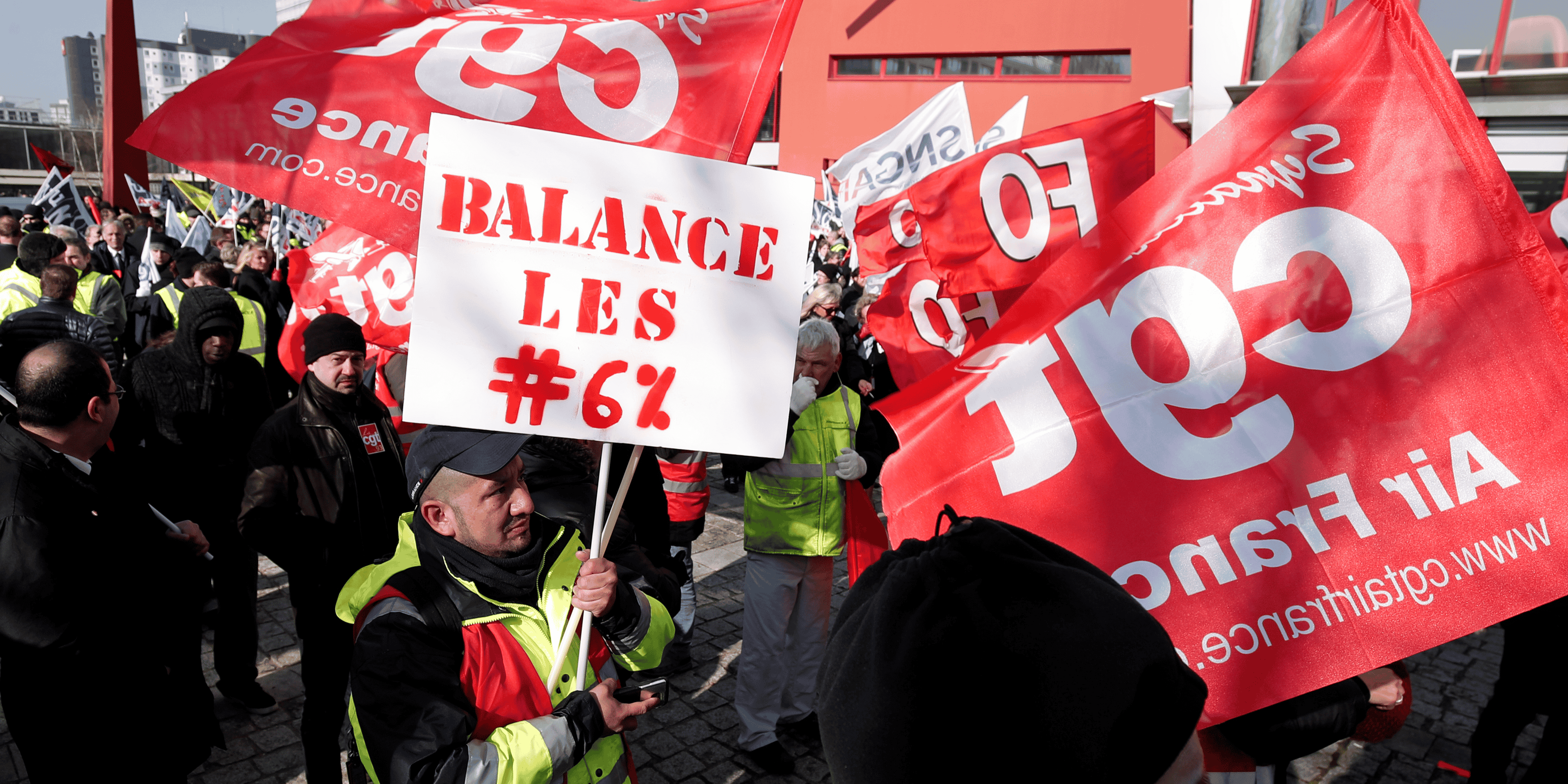 Air France, grève, pilotes, PNC, 20180222,
