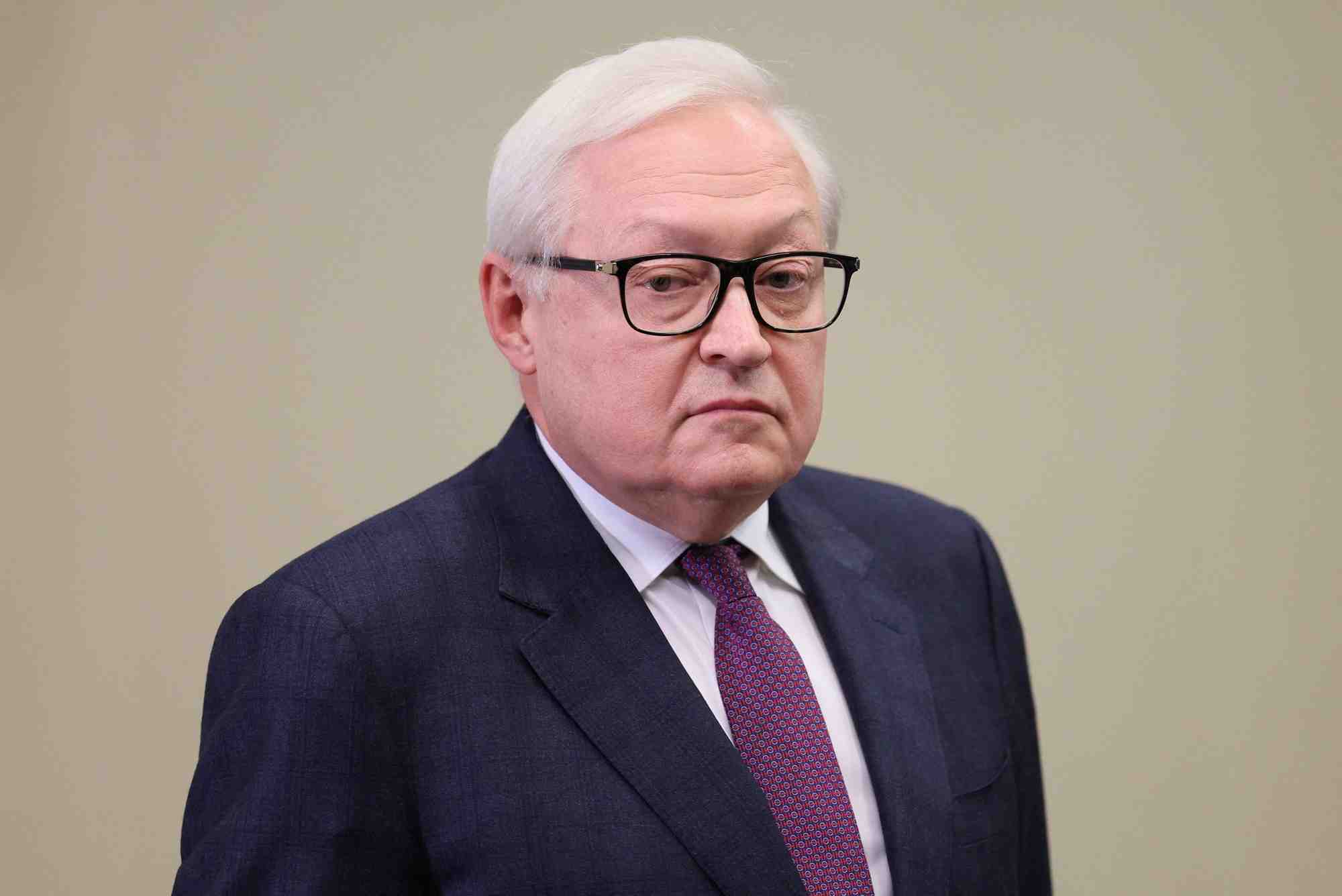 Le vice-ministre russe des affaires etrangeres, sergei ryabkov