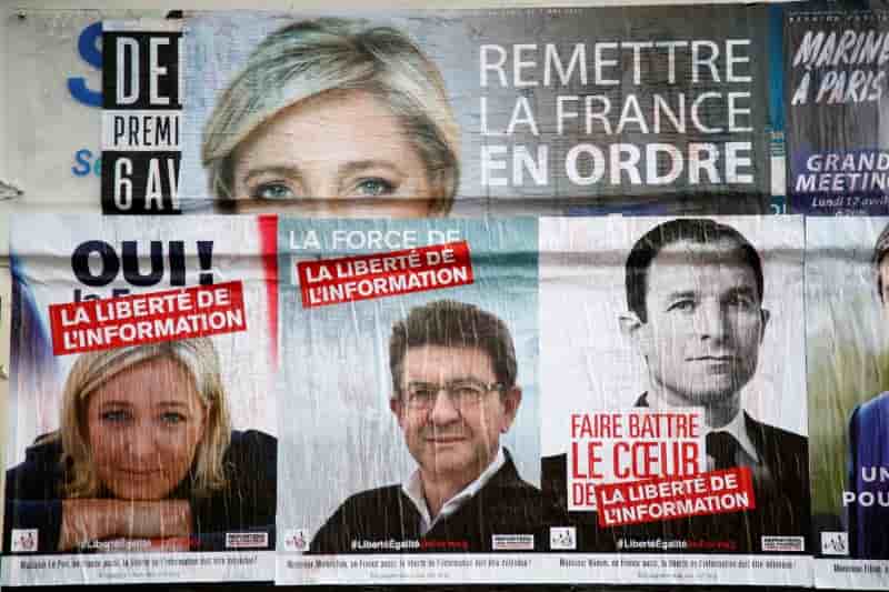 Le pen devance macron et fillon, selon le sondage quotidien d'ifop-fiducial